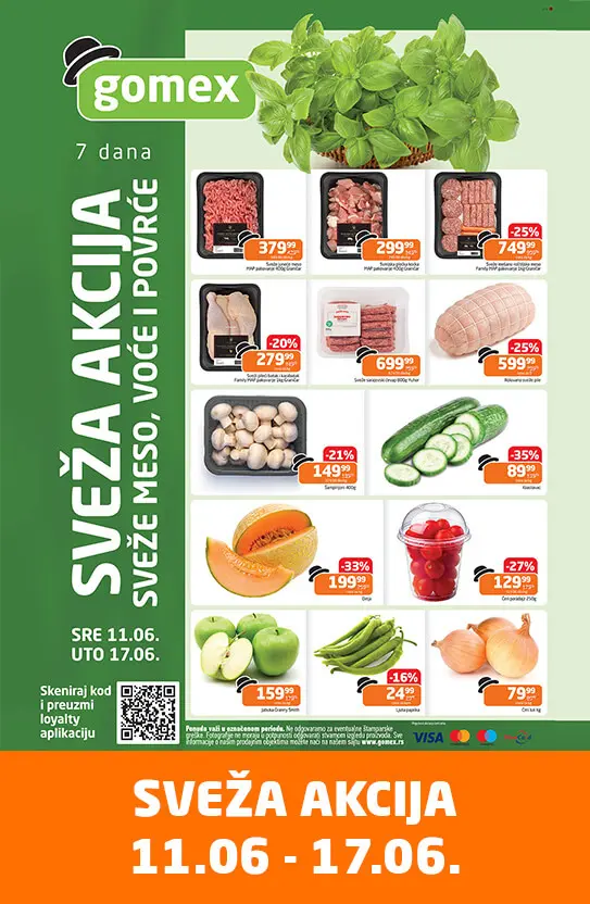 Gomex SVEŽA AKCIJA 11-17.6.2025.