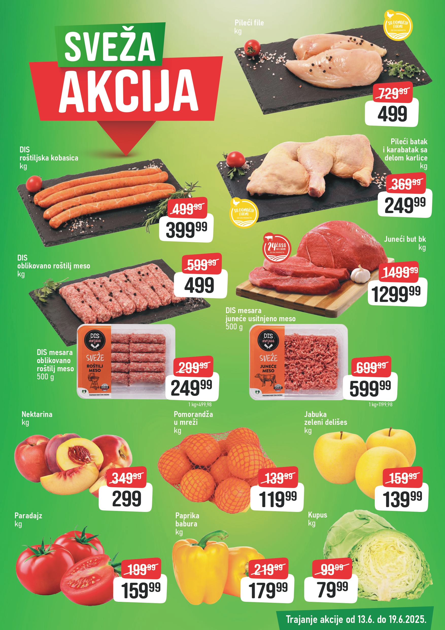Dis SVEŽA AKCIJA 13-19.6.2025.