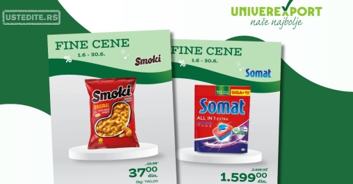 Univerexport FINE CENE 1-30.6.2025.
