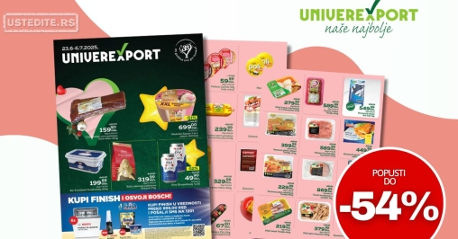 Univerexport katalog 23.6-6.7.2025.