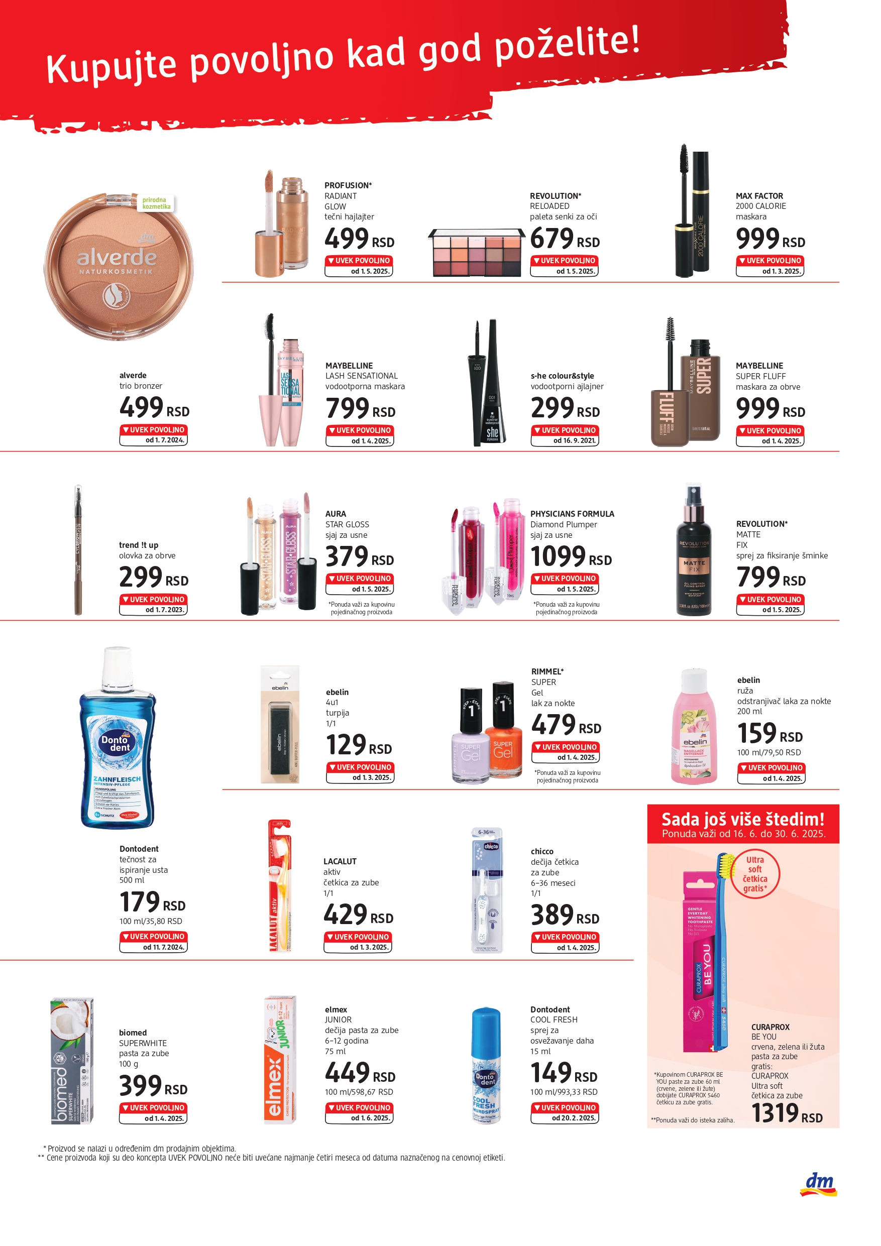 dm Katalog Expres 16-30.6.2025.