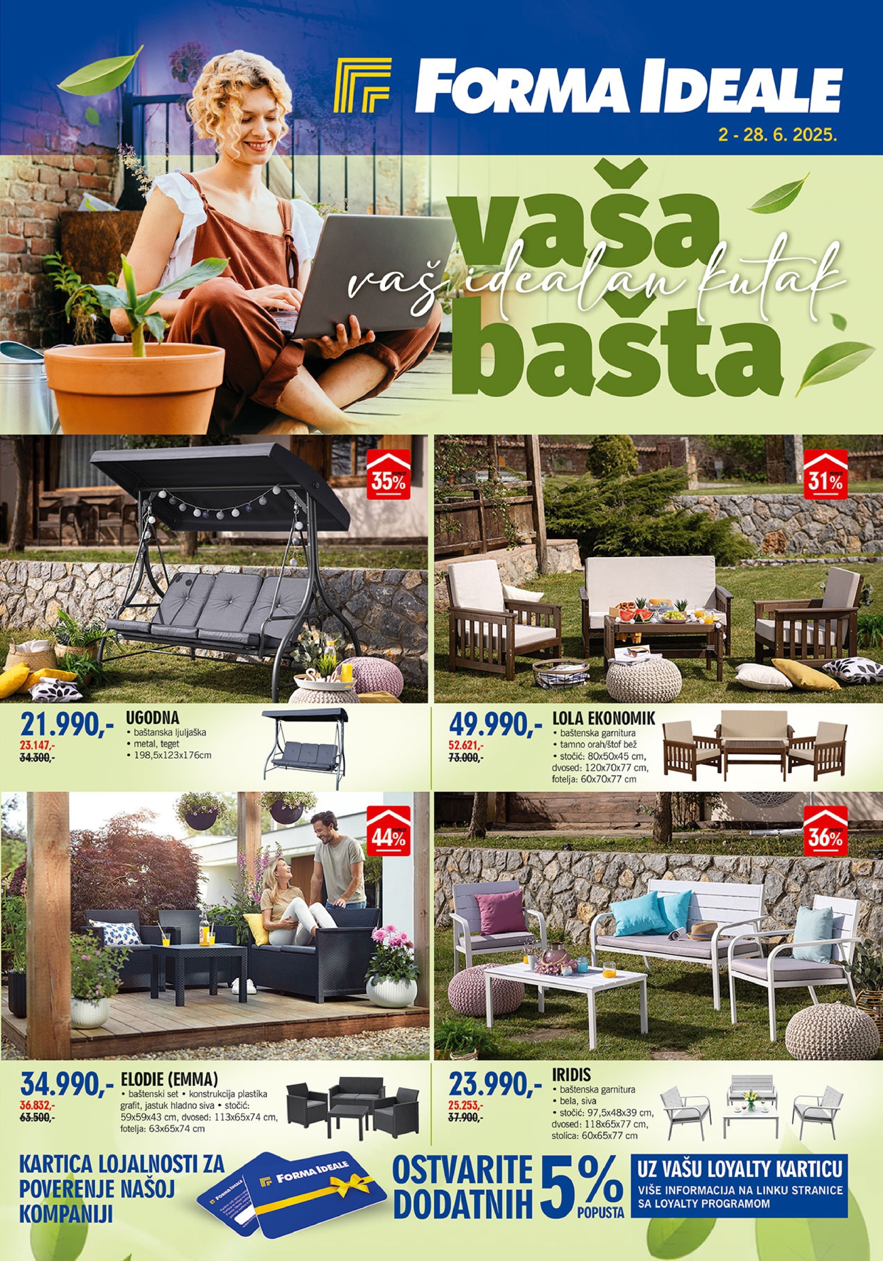 Forma Ideale katalog VAŠA BAŠTA 2-28.6.2025.