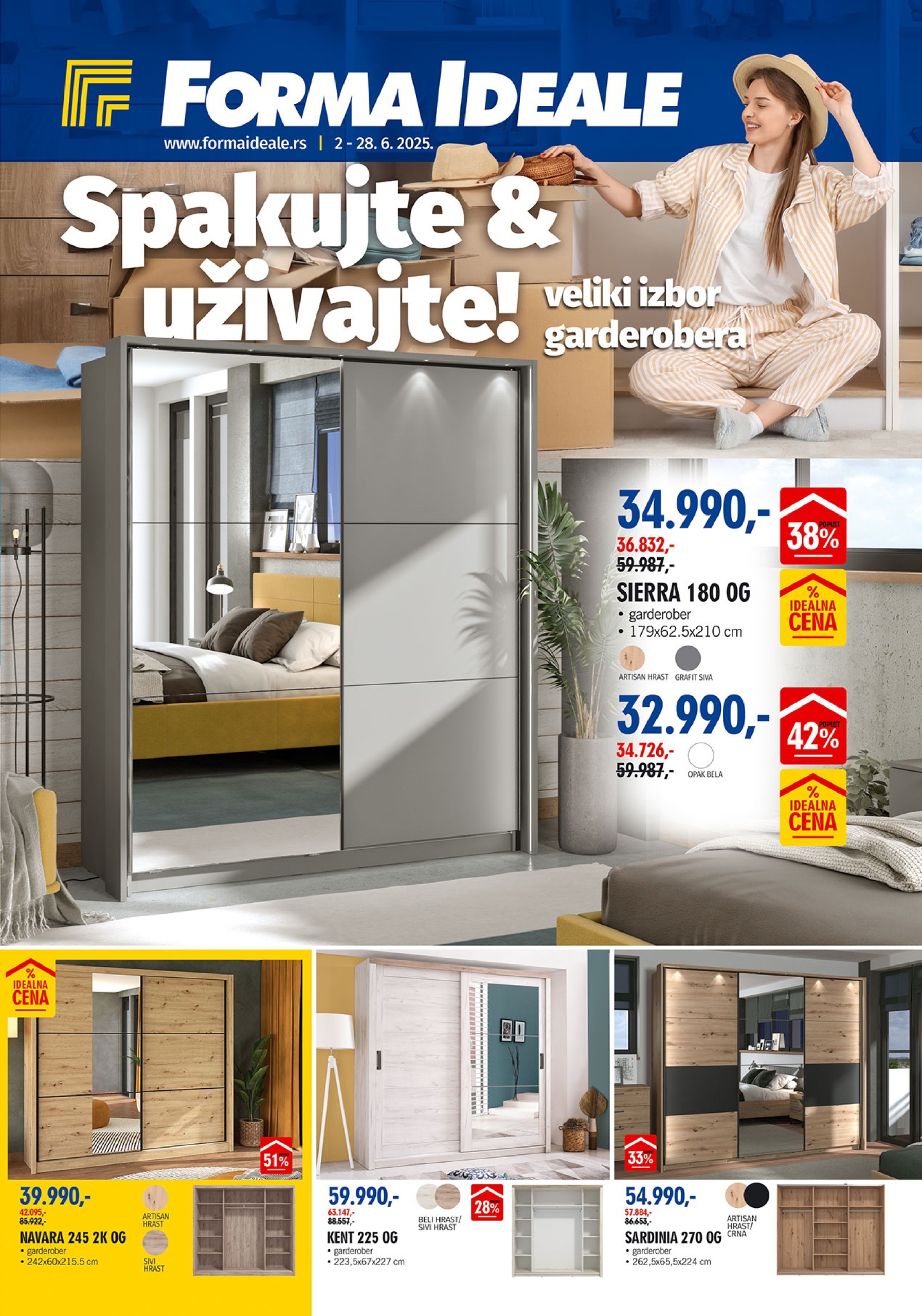 Forma Ideale katalog GARDEROBERI 2-28.6.2025.