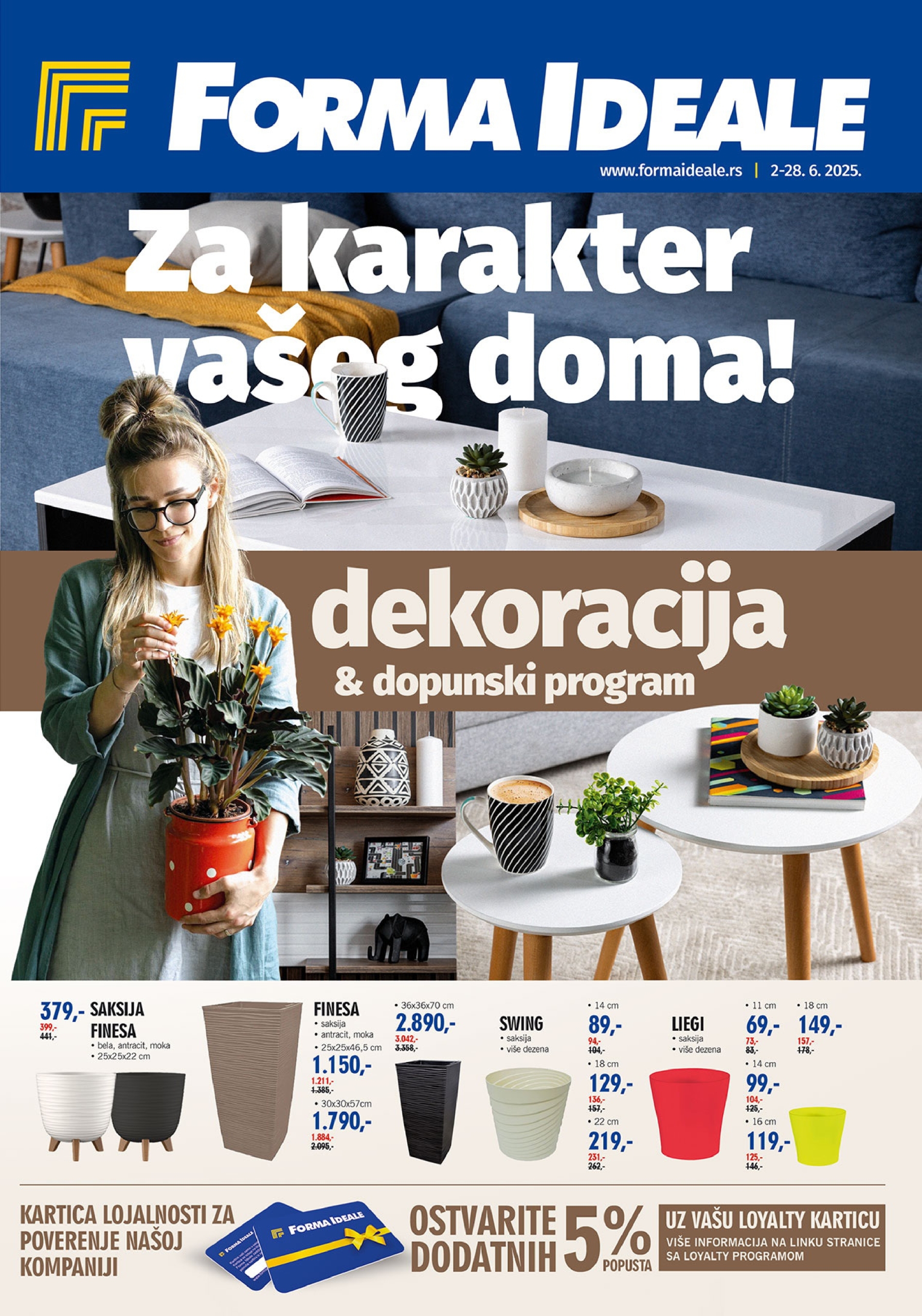 Forma Ideale katalog DEKORACIJA 2-28.6.2025.