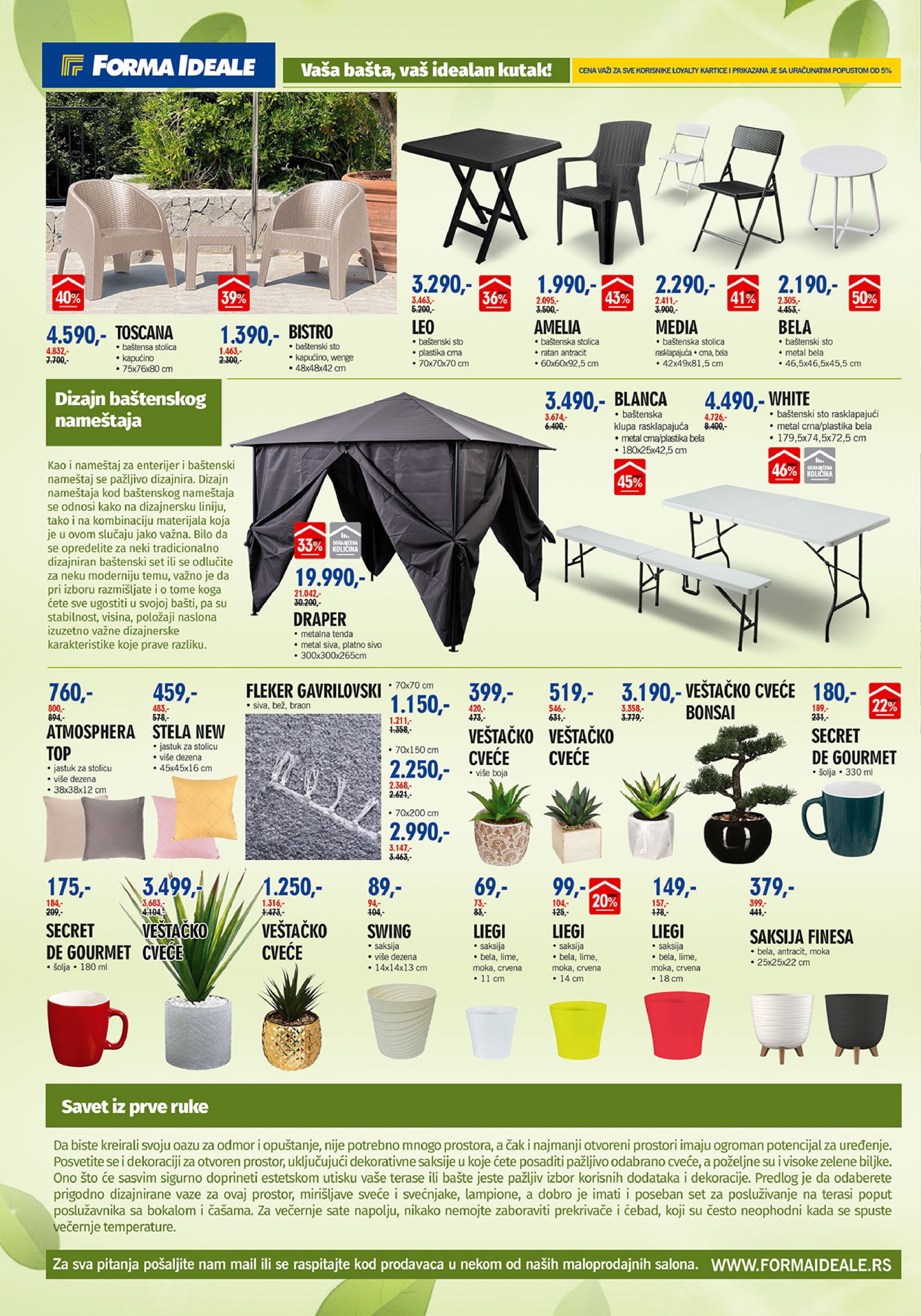 Forma Ideale katalog VAŠA BAŠTA 2-28.6.2025.