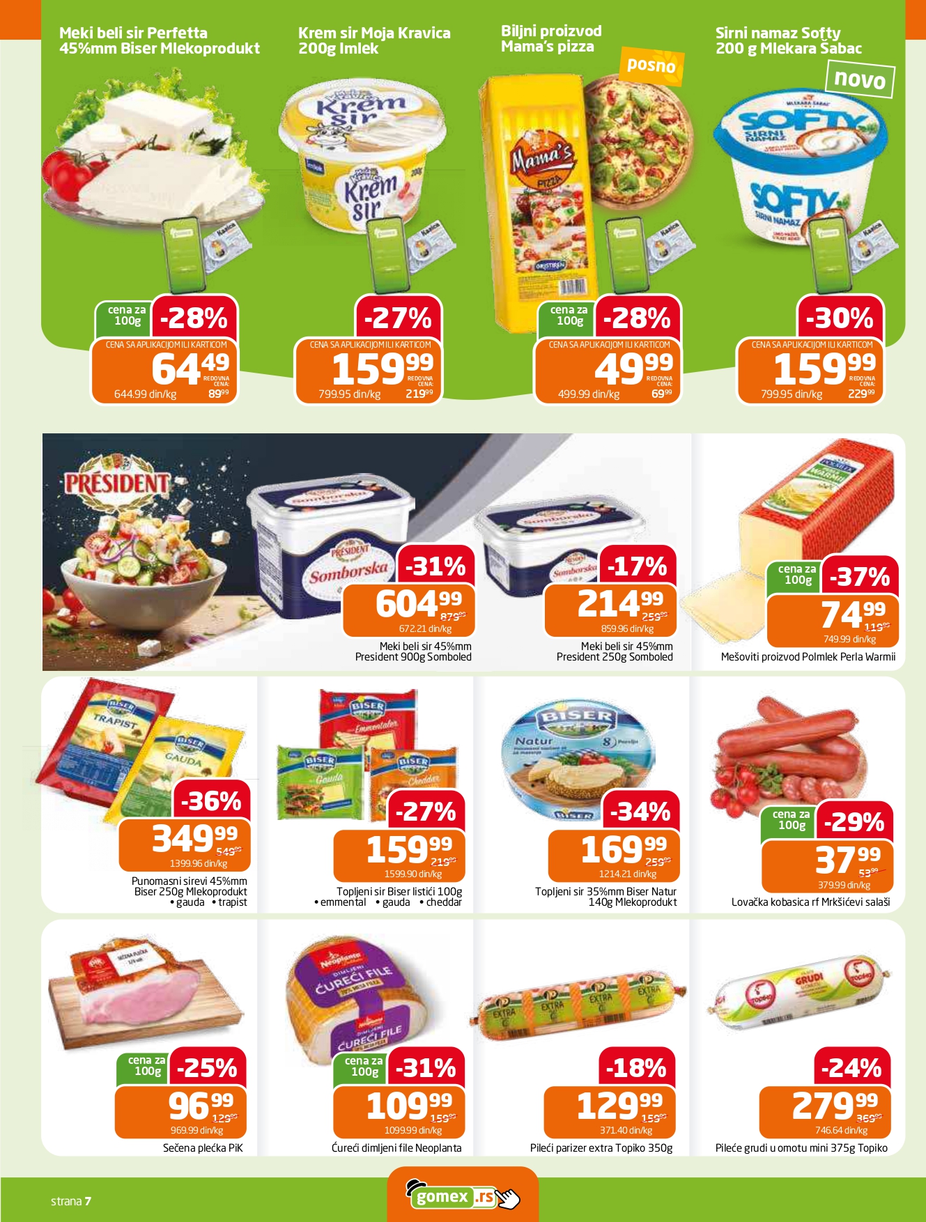 Gomex katalog AKCIJE IZ ŠEŠIRA 18.6-1.7.2025.