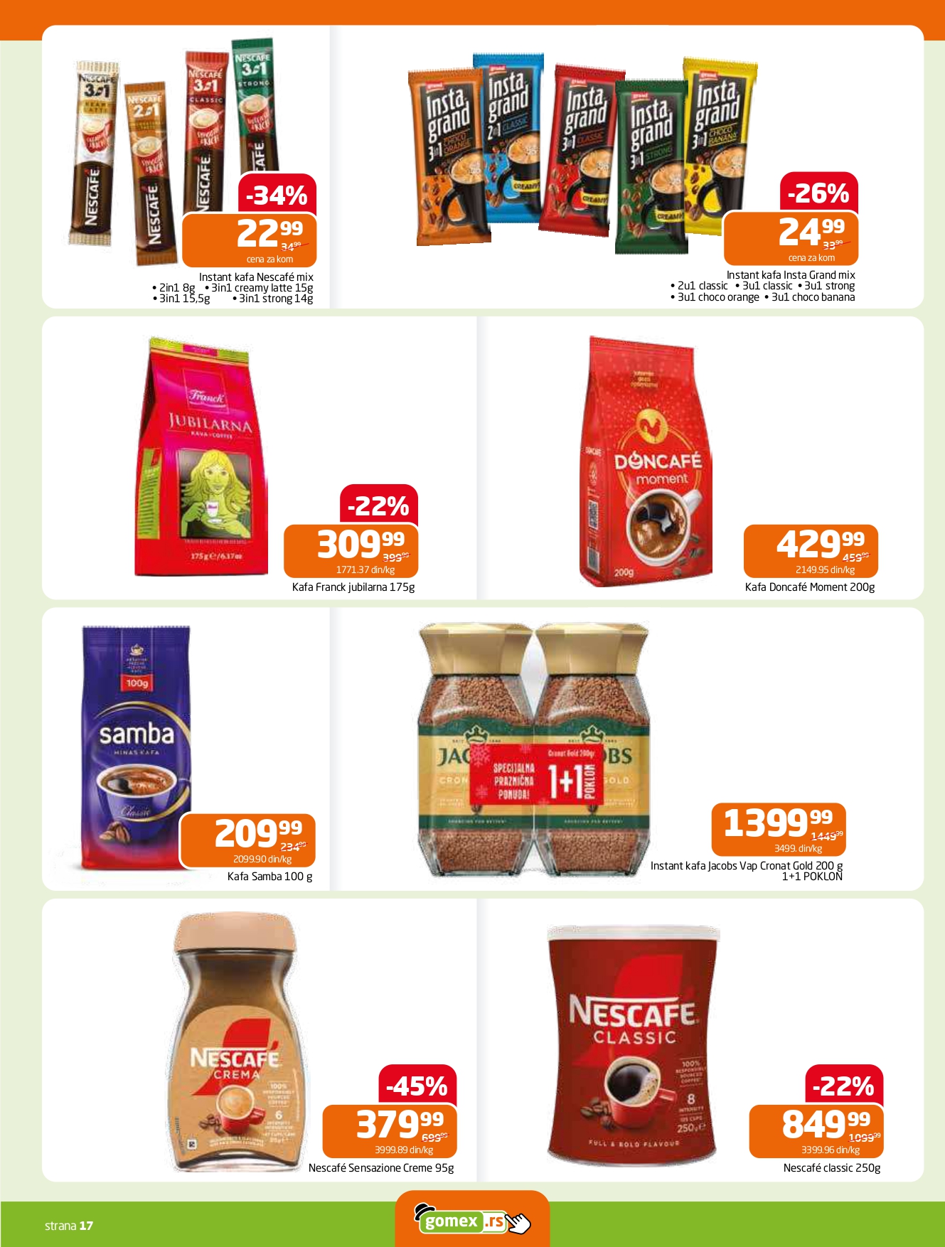 Gomex katalog AKCIJE IZ ŠEŠIRA 18.6-1.7.2025.