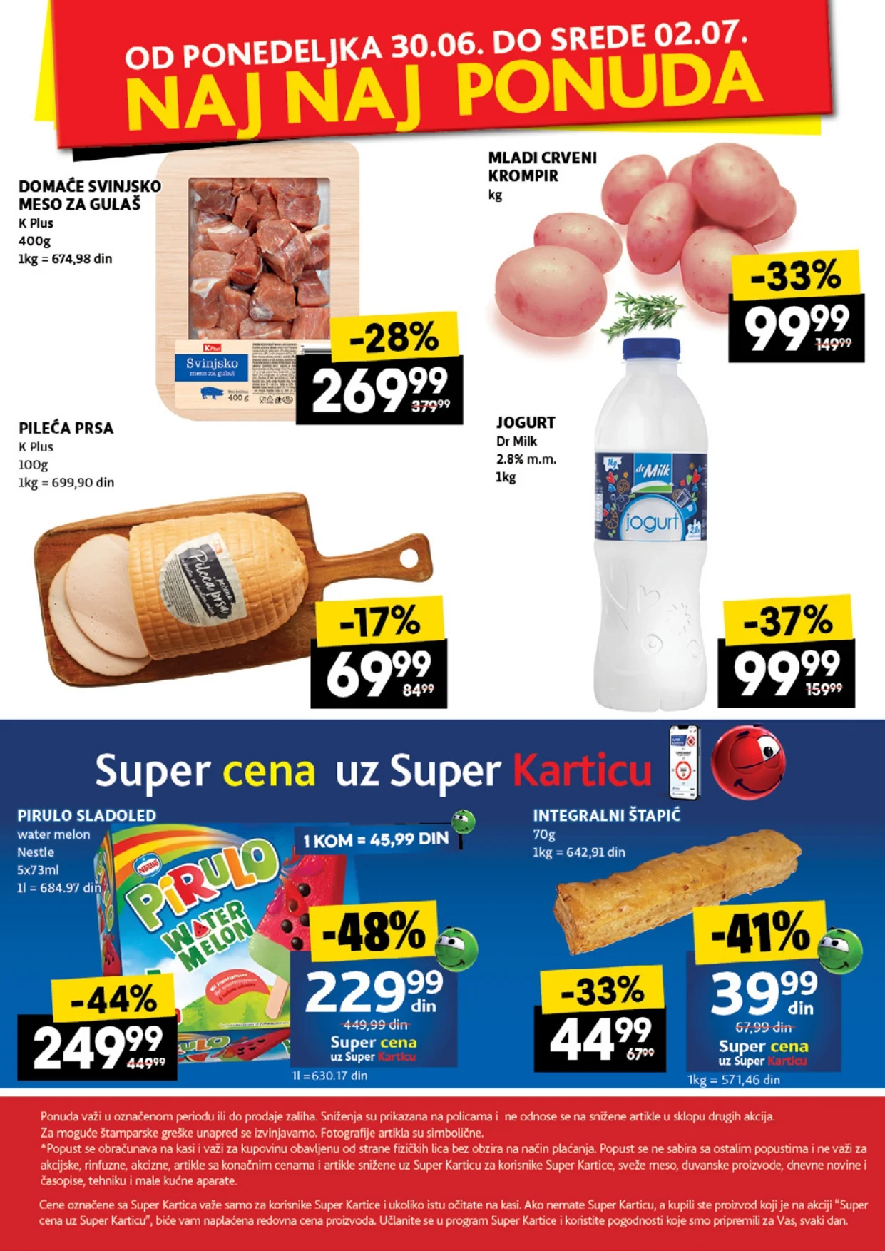 Idea NAJBOLJA PONUDA 30.6-2.7.2025.