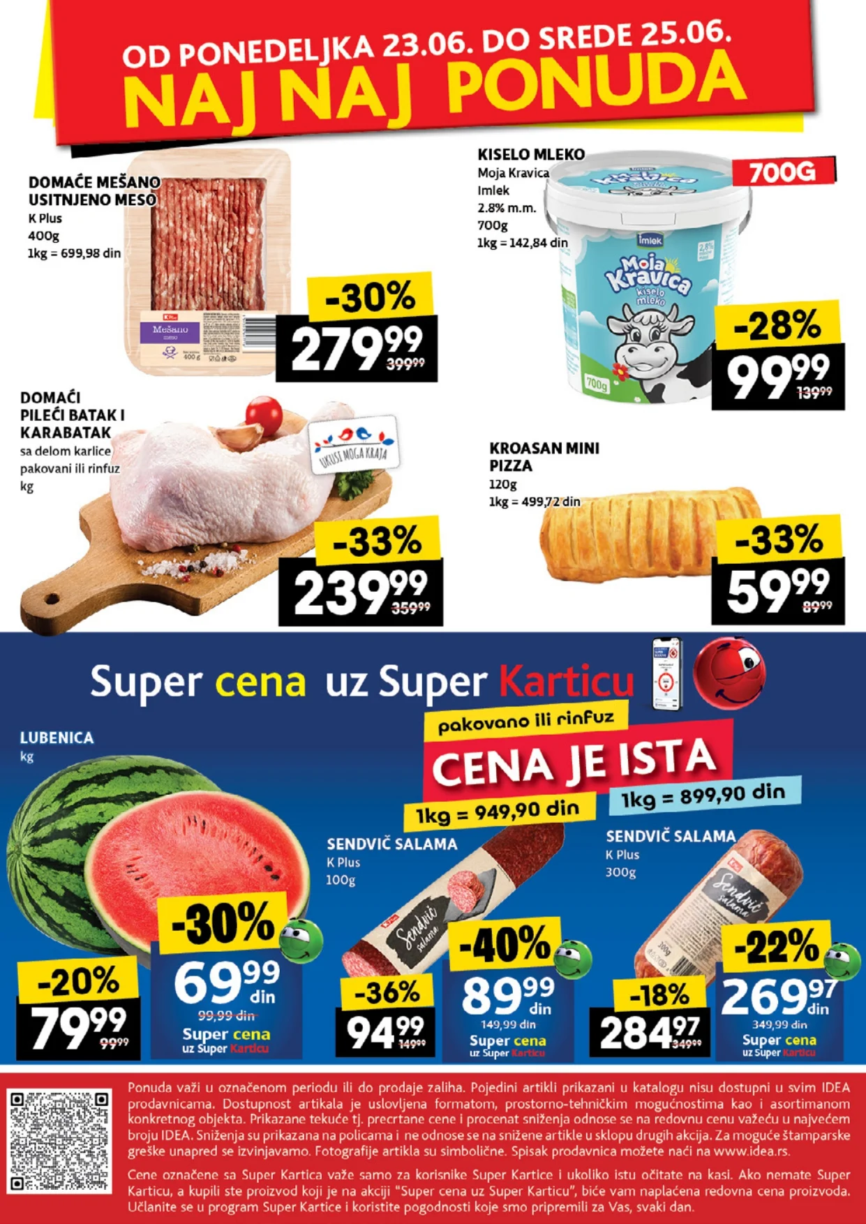 Idea NAJBOLJA PONUDA 23-25.6.2025.