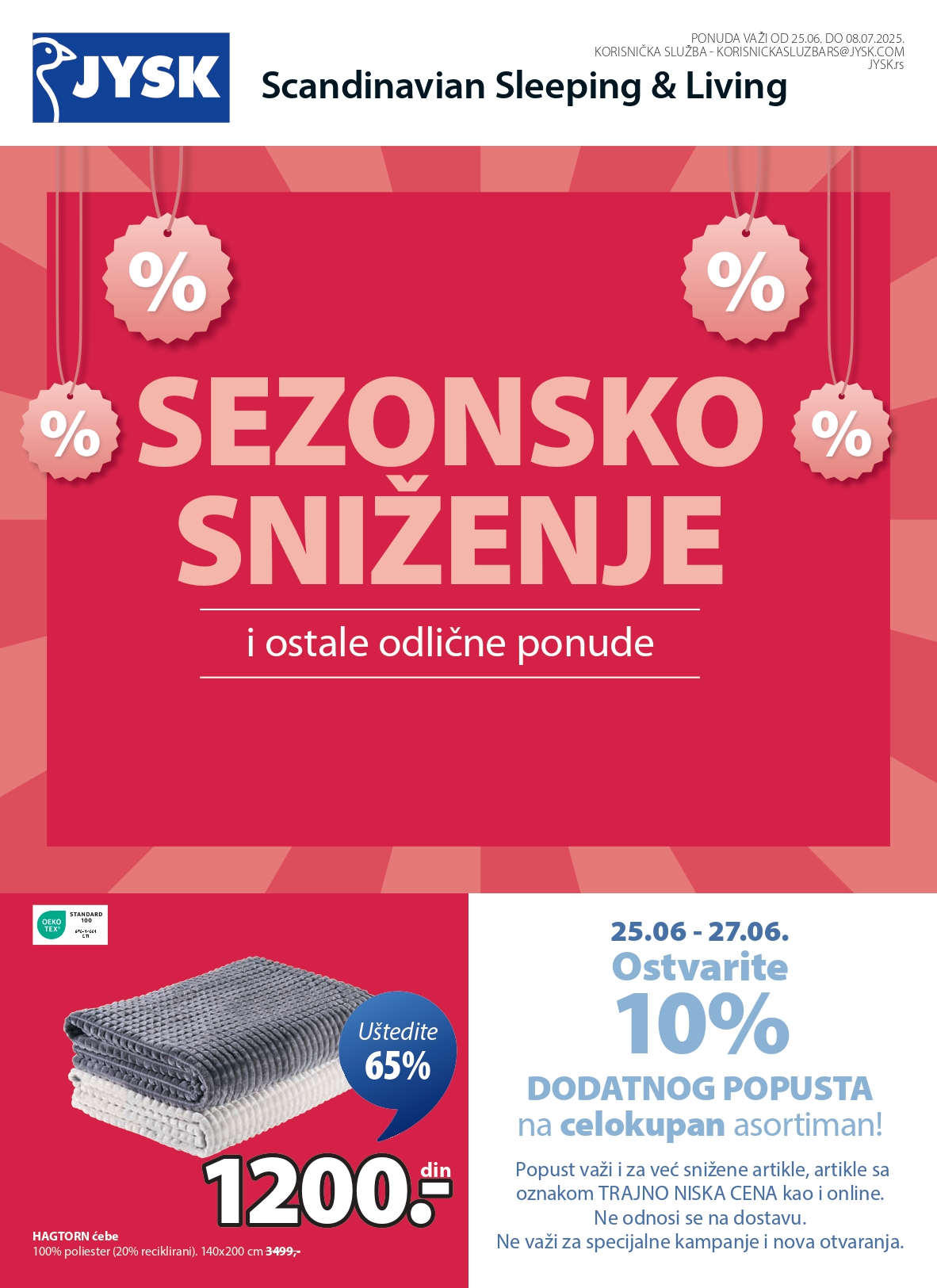 Jysk katalog 25.6-8.7.2025.