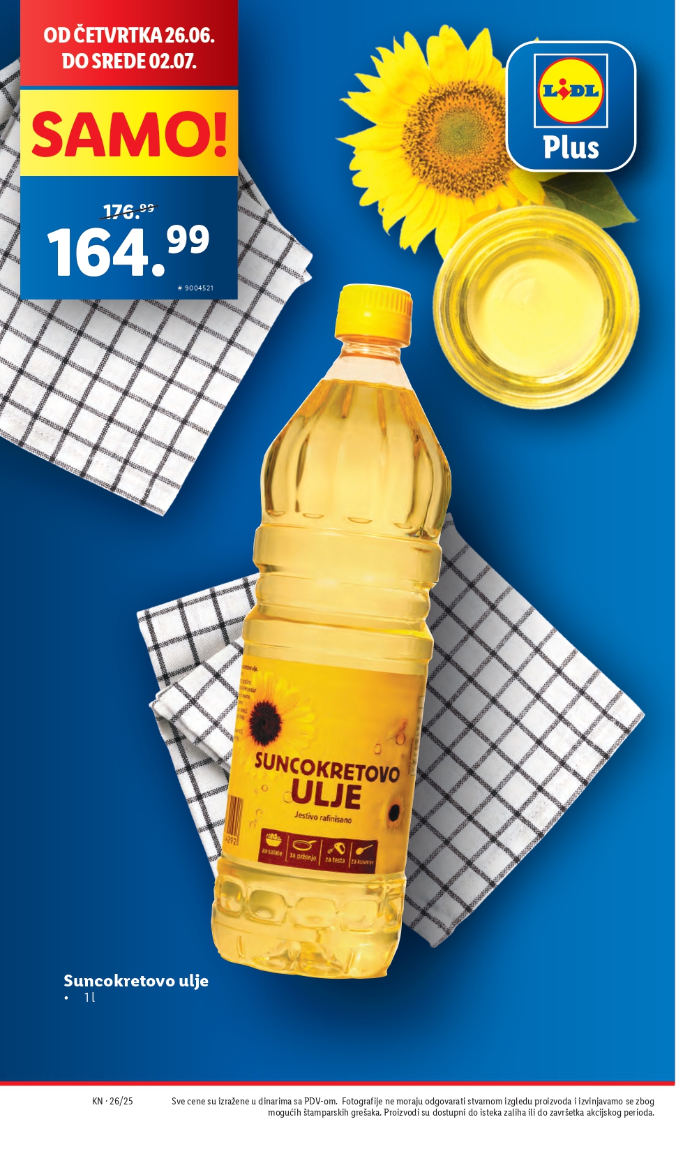 Lidl katalog PREHRANA 26.6-2.7.2025.