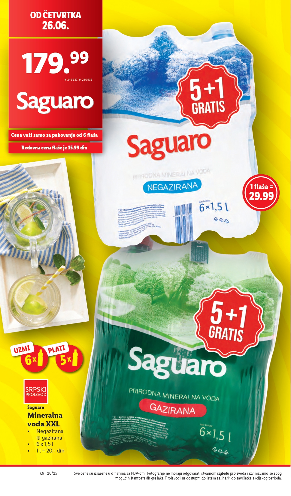 Lidl katalog PREHRANA 26.6-2.7.2025.