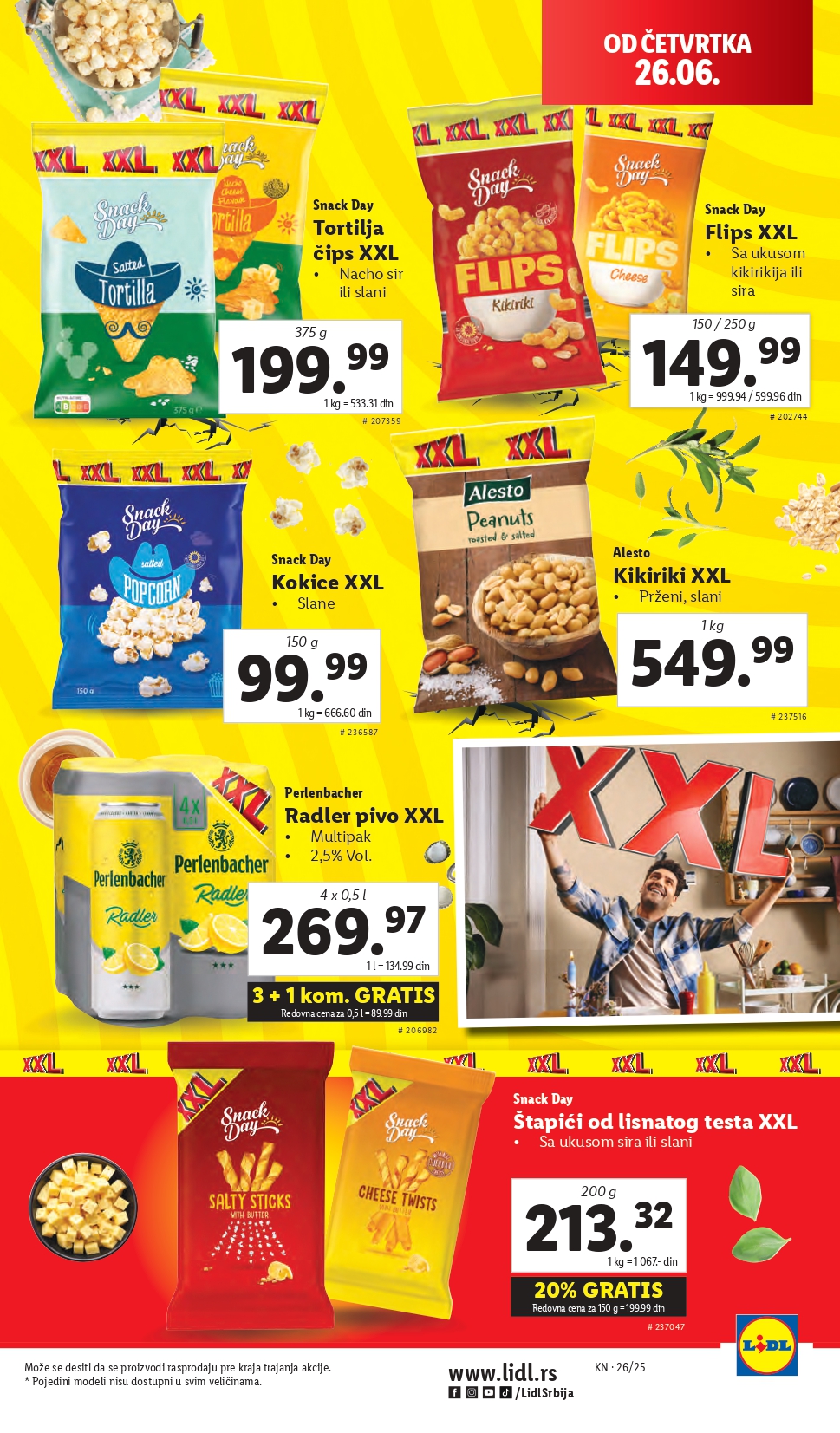 Lidl katalog PREHRANA 26.6-2.7.2025.