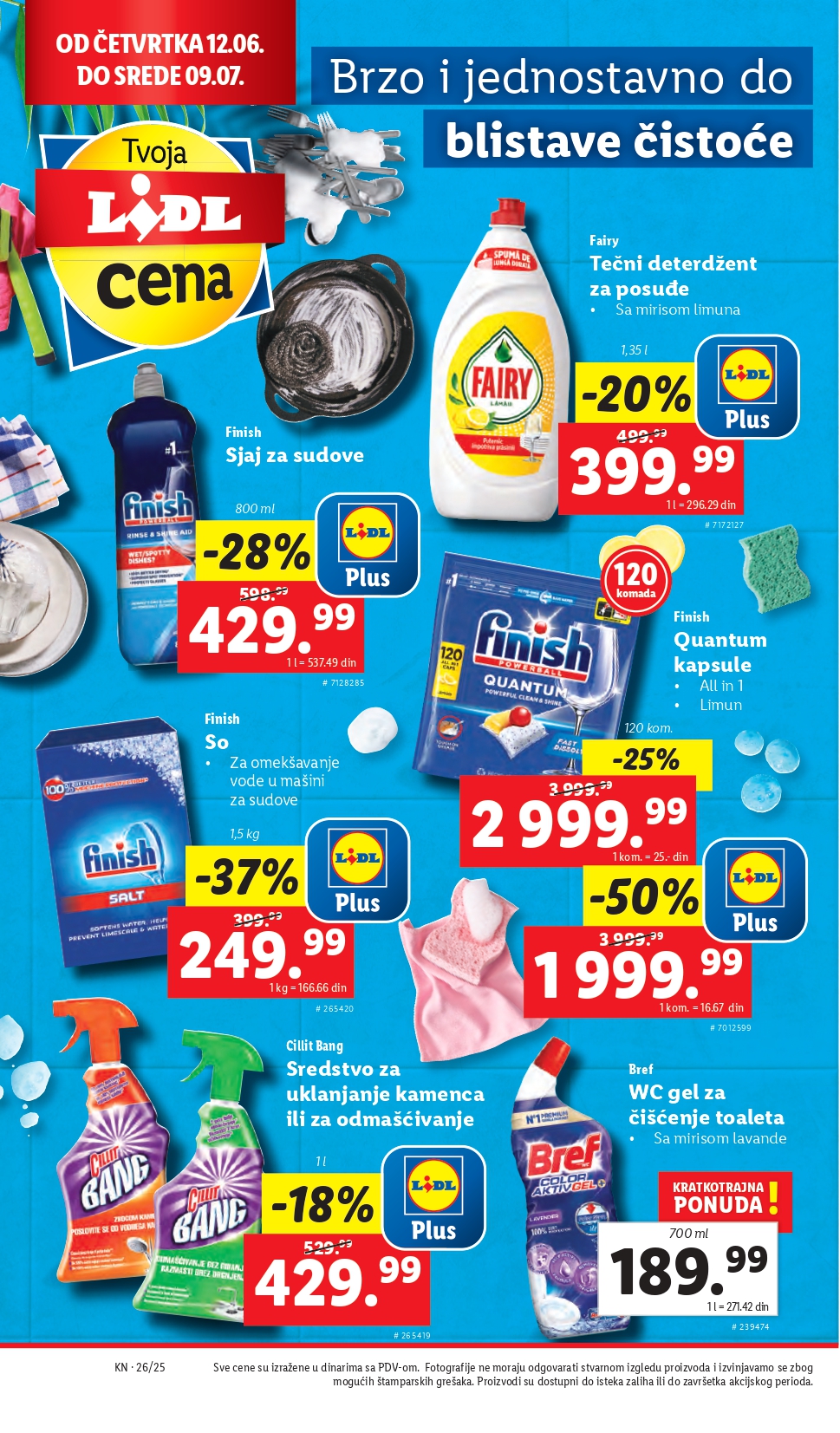 Lidl katalog PREHRANA 26.6-2.7.2025.
