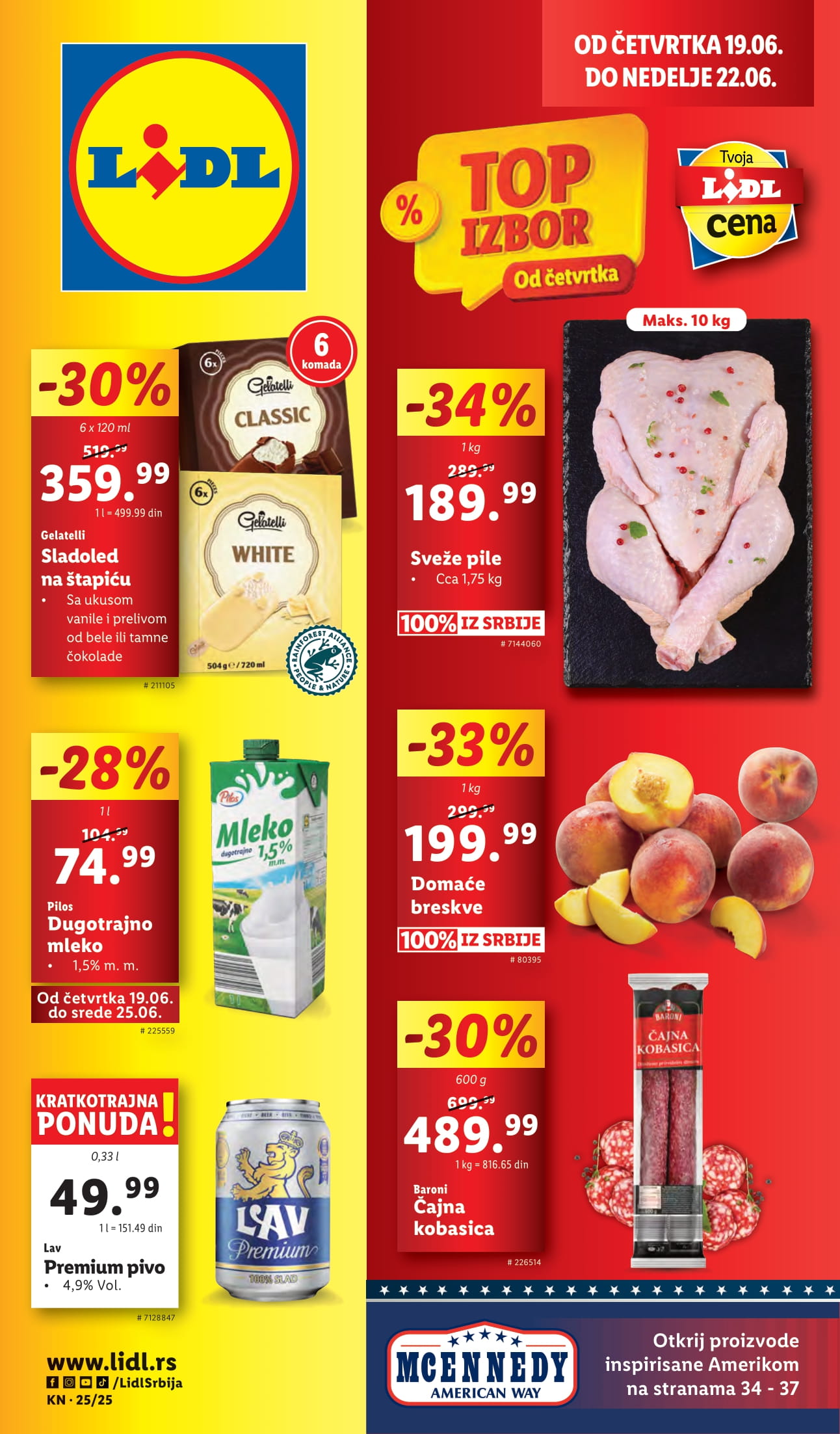 Lidl katalog 19-25.06.2025.