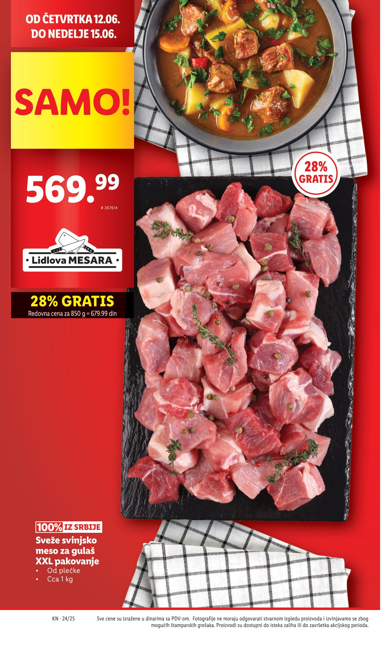 Lidl katalog PREHRANA 12-18.6.2025.