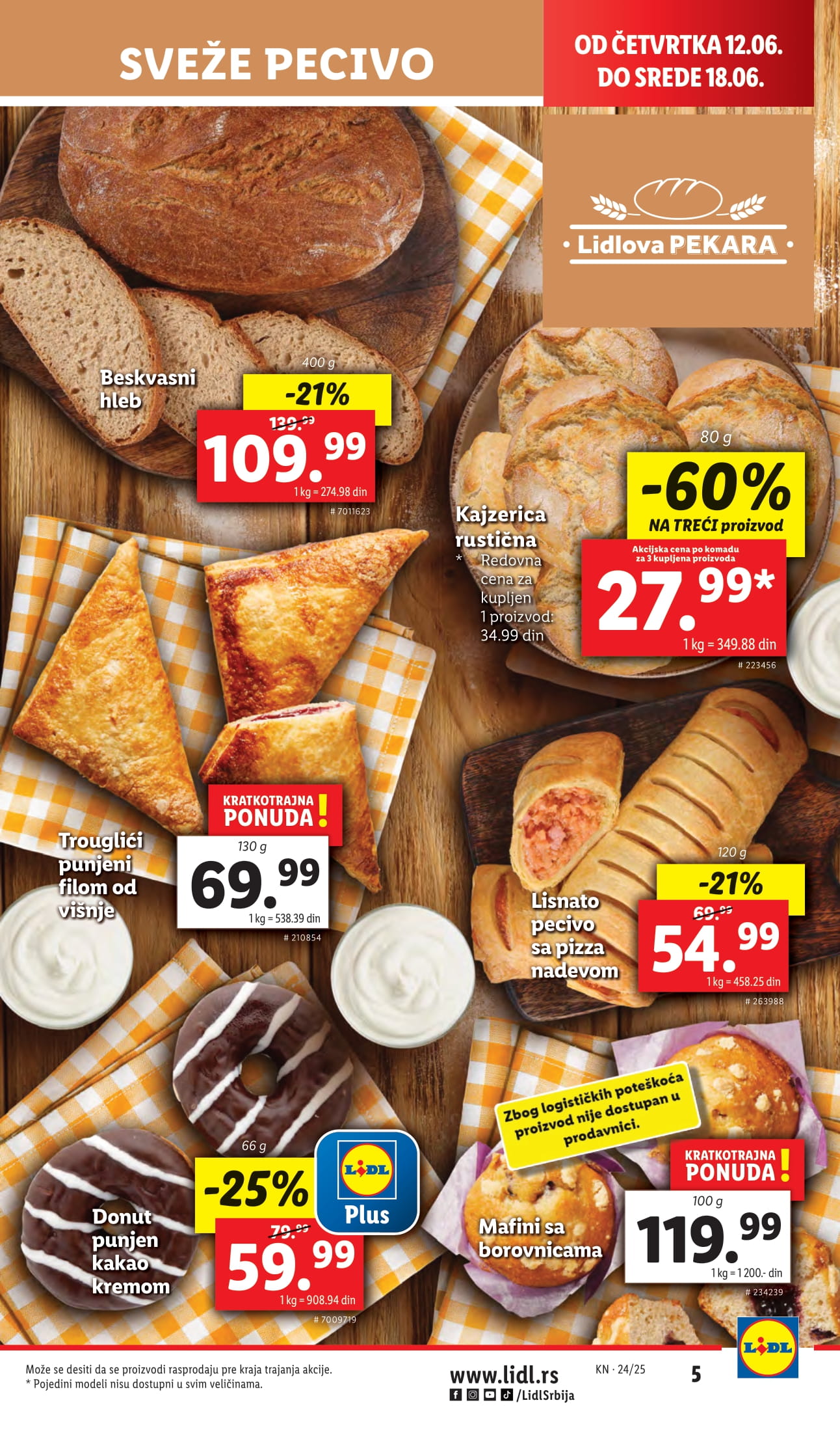 Lidl katalog PREHRANA 12-18.6.2025.