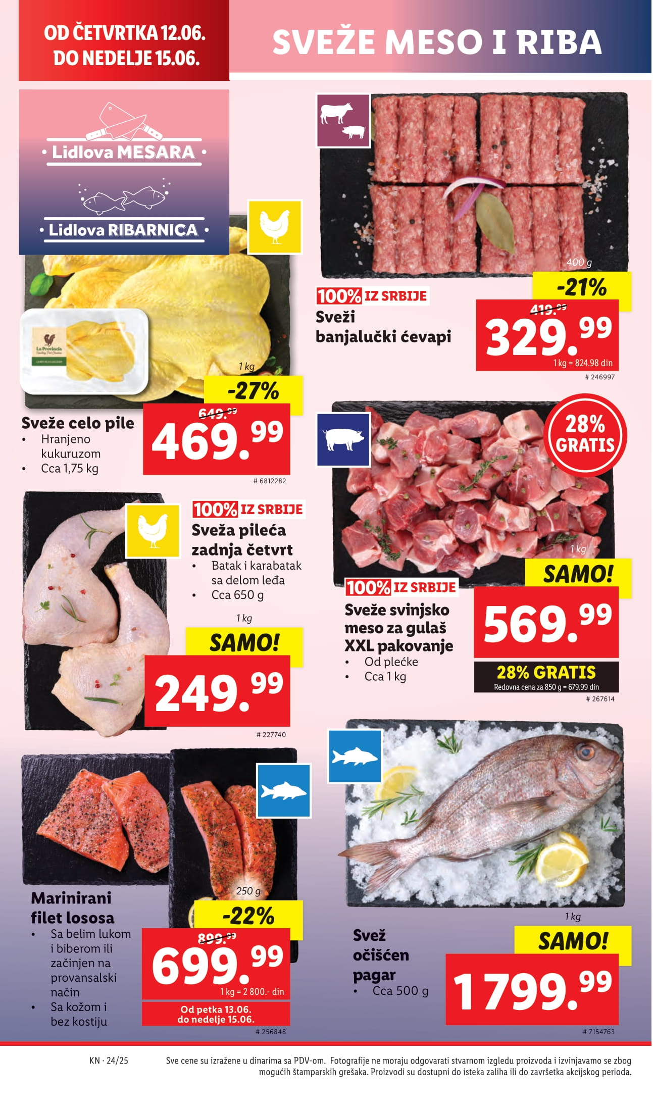Lidl katalog PREHRANA 12-18.6.2025.