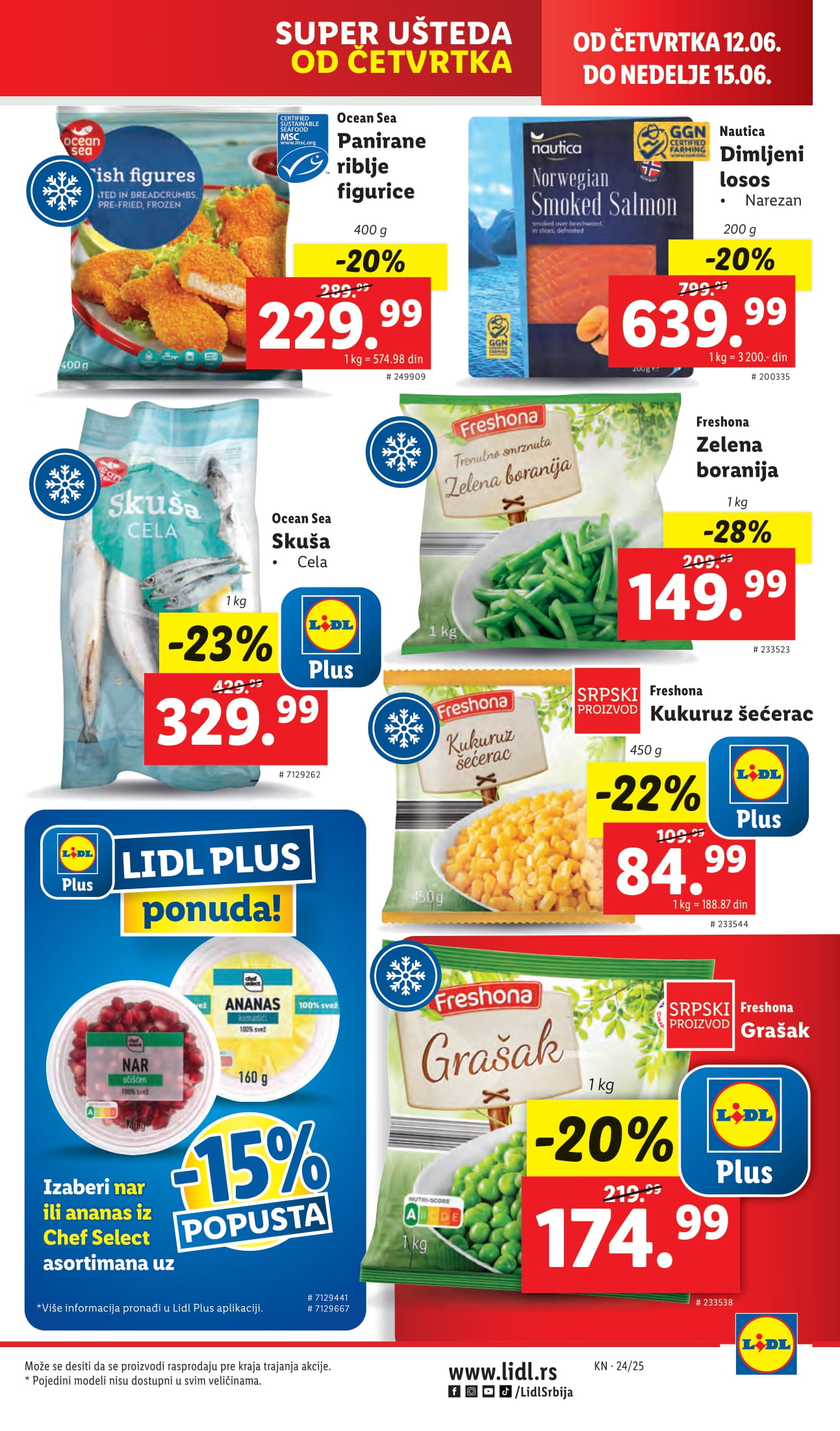 Lidl katalog PREHRANA 12-18.6.2025.