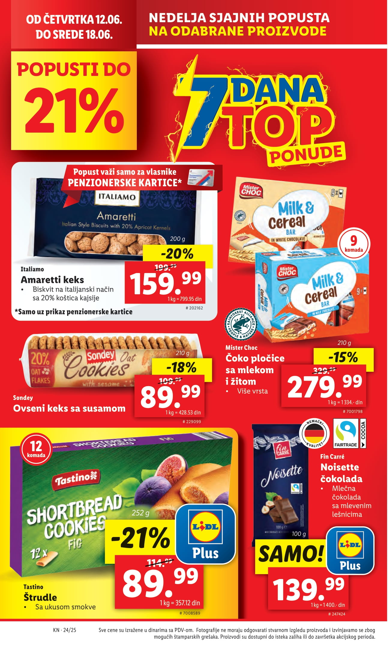 Lidl katalog PREHRANA 12-18.6.2025.