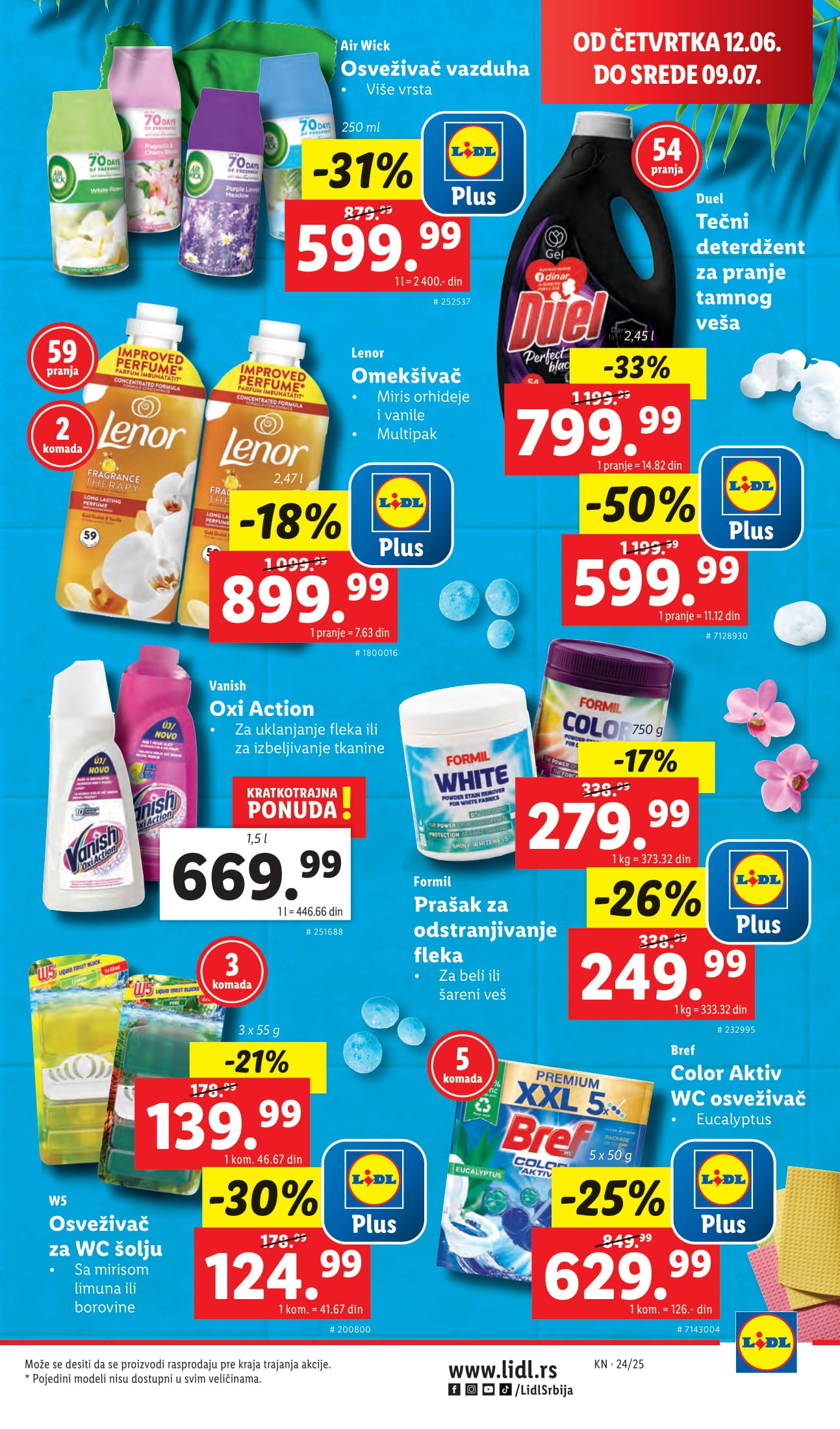 Lidl katalog PREHRANA 12-18.6.2025.