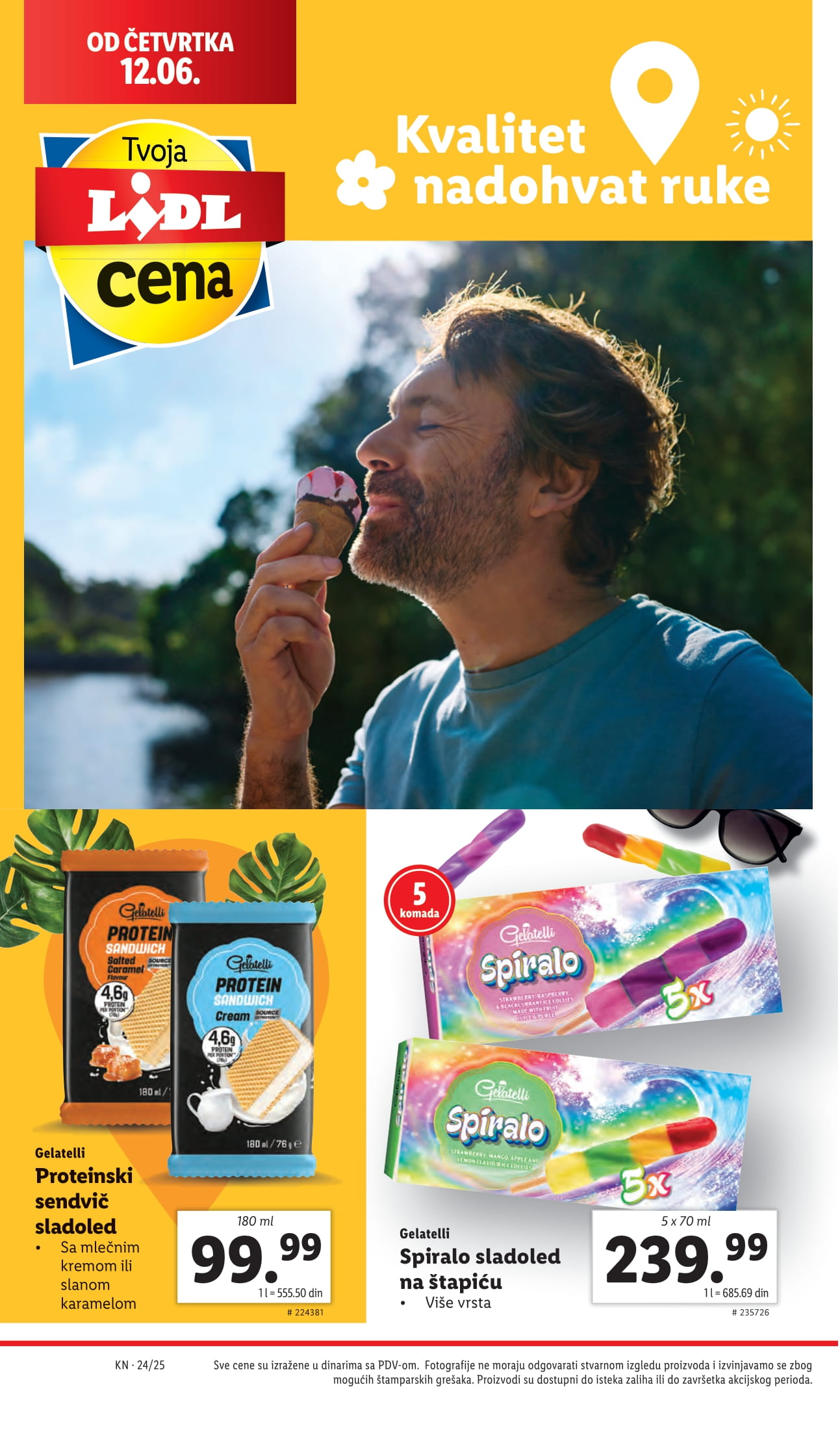 Lidl katalog PREHRANA 12-18.6.2025.