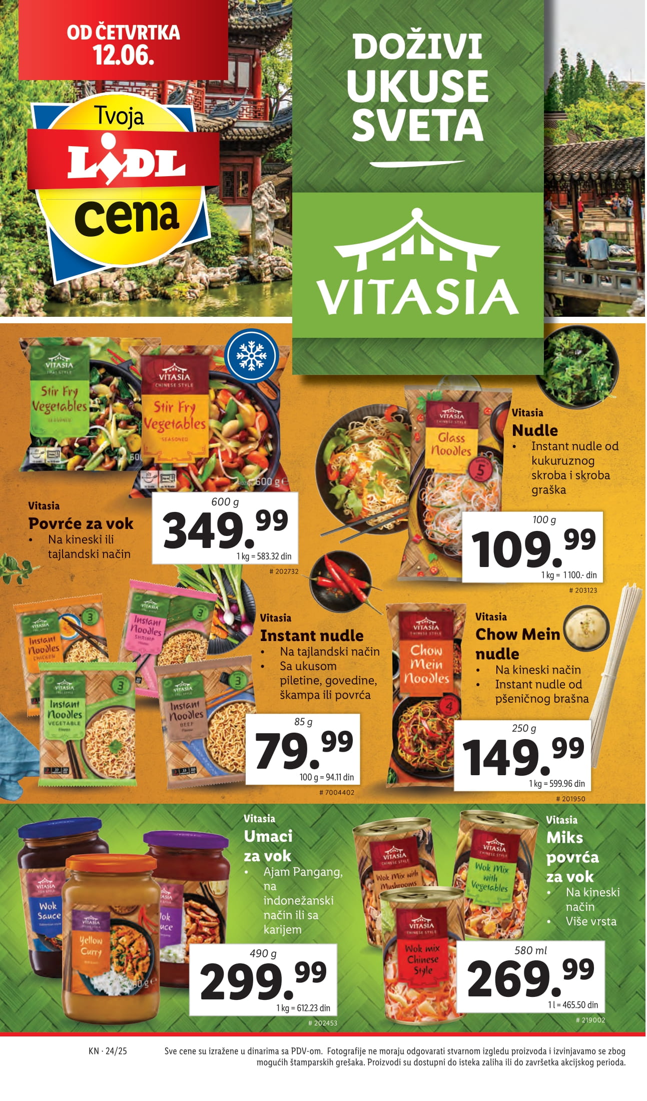 Lidl katalog PREHRANA 12-18.6.2025.