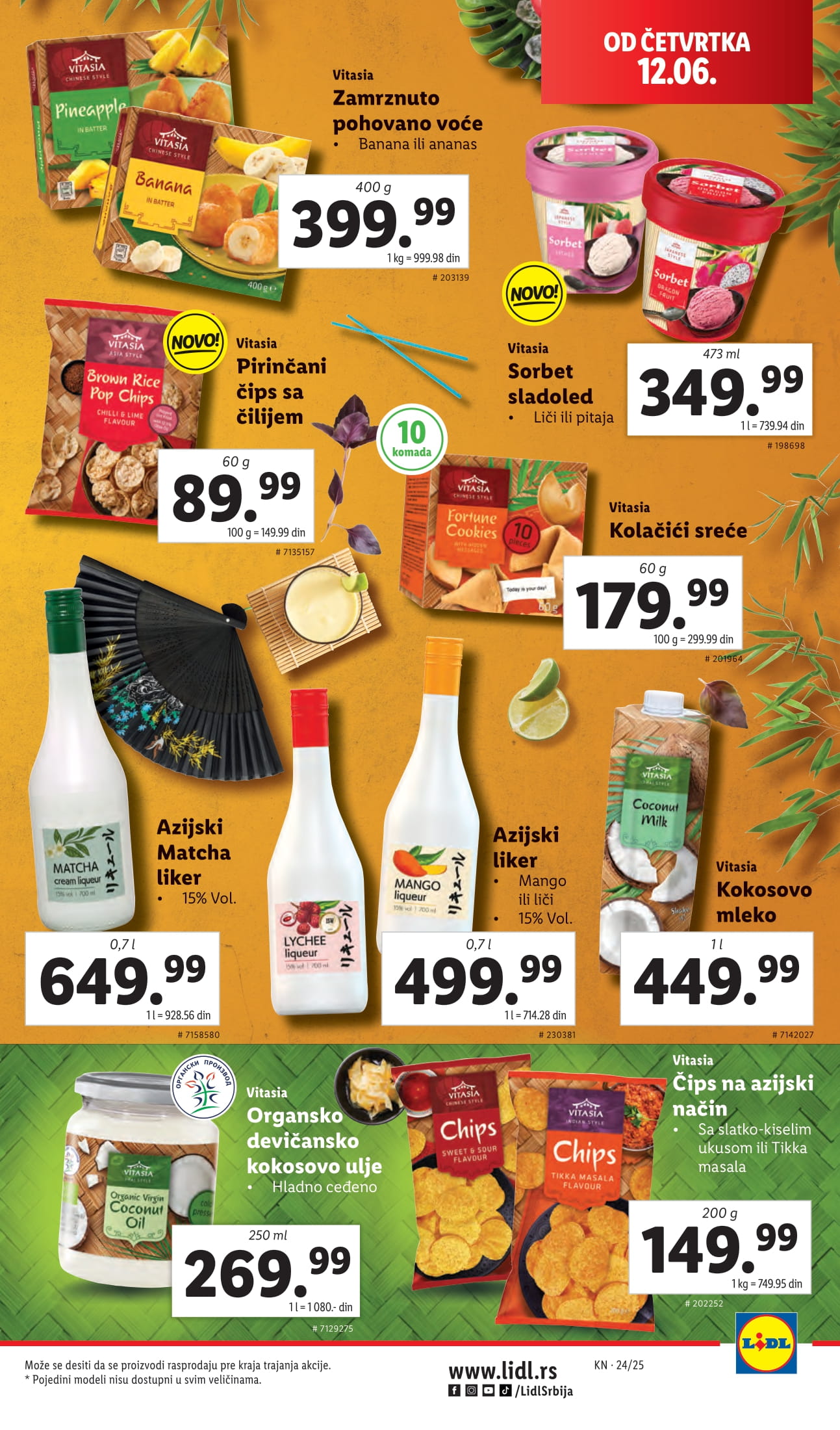 Lidl katalog PREHRANA 12-18.6.2025.