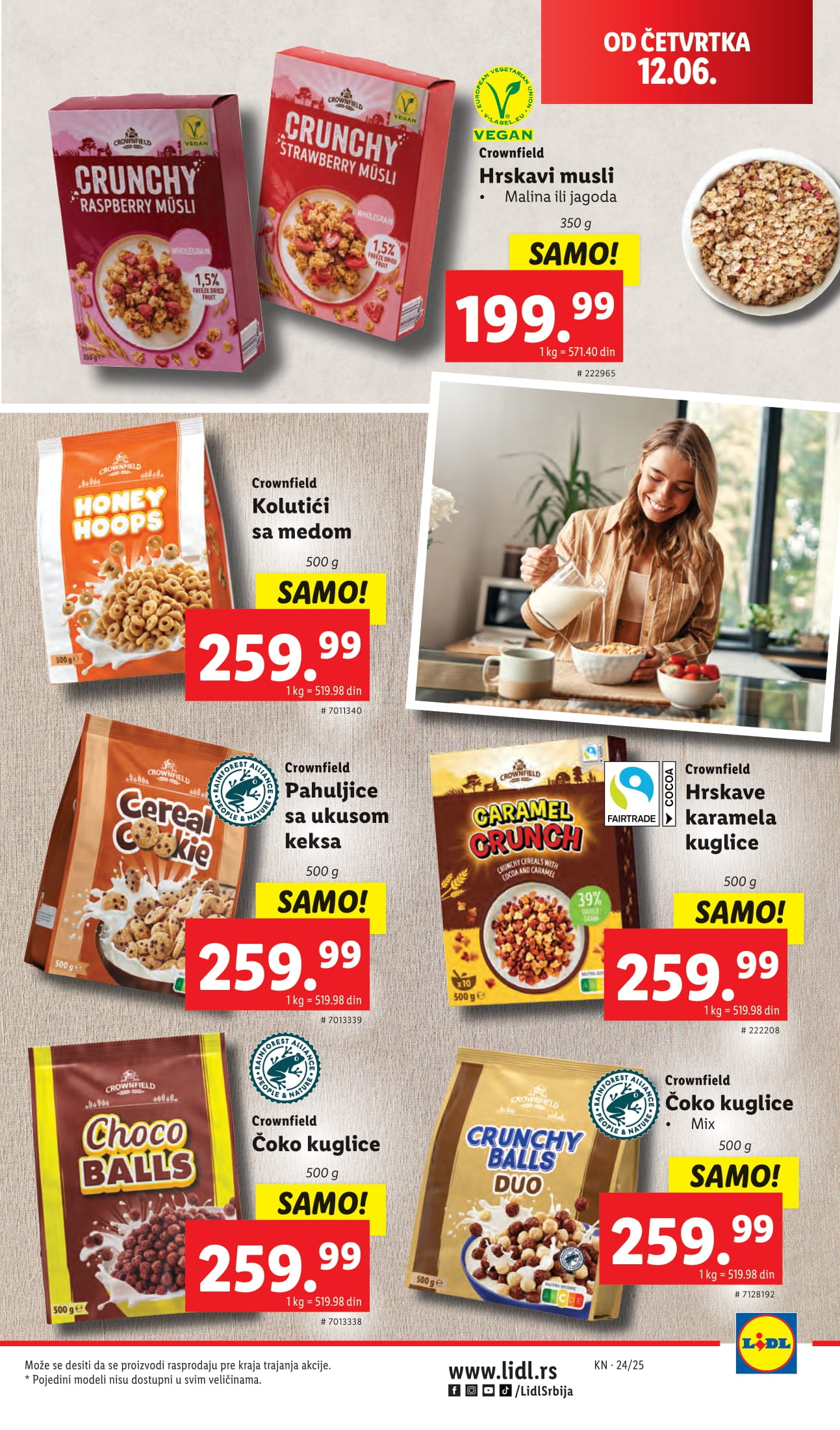 Lidl katalog PREHRANA 12-18.6.2025.