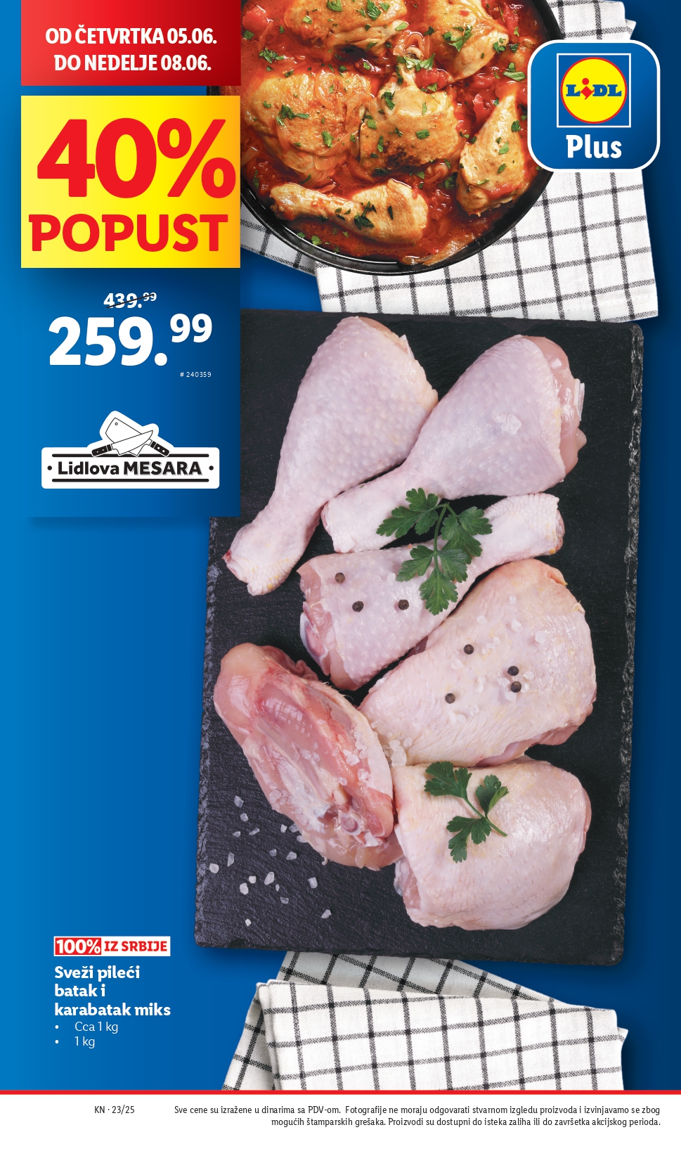 Lidl katalog PREHRANA 5-11.6.2025.