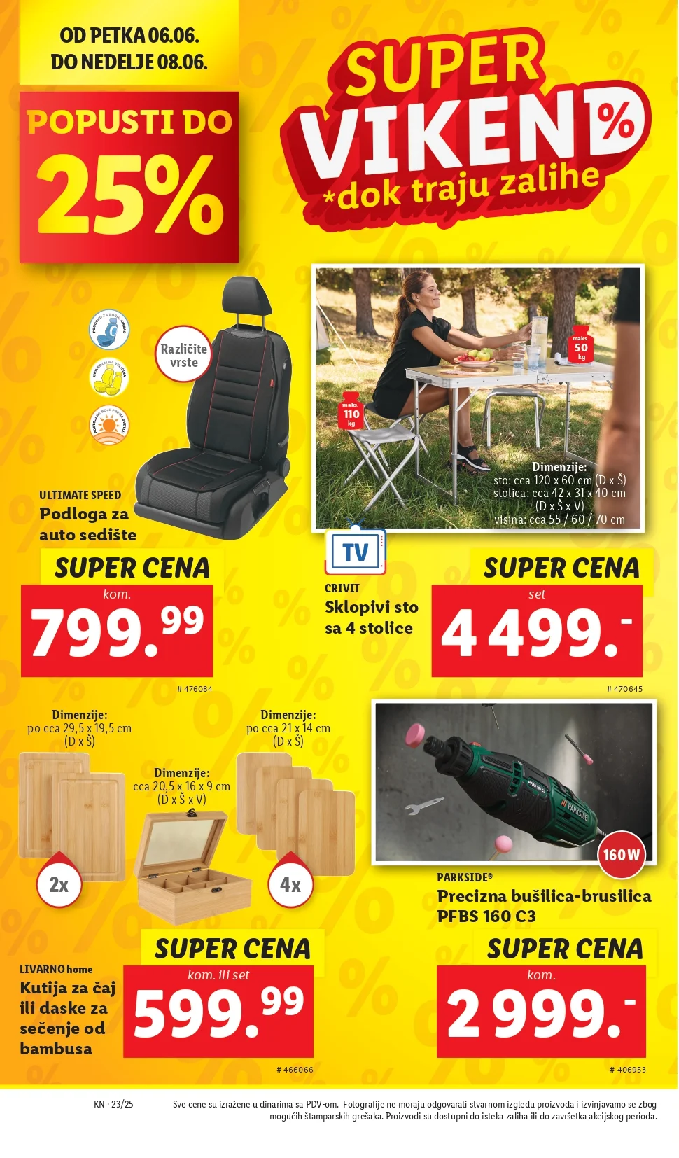 Lidl VIKEND AKCIJA 6-8.6.2025.