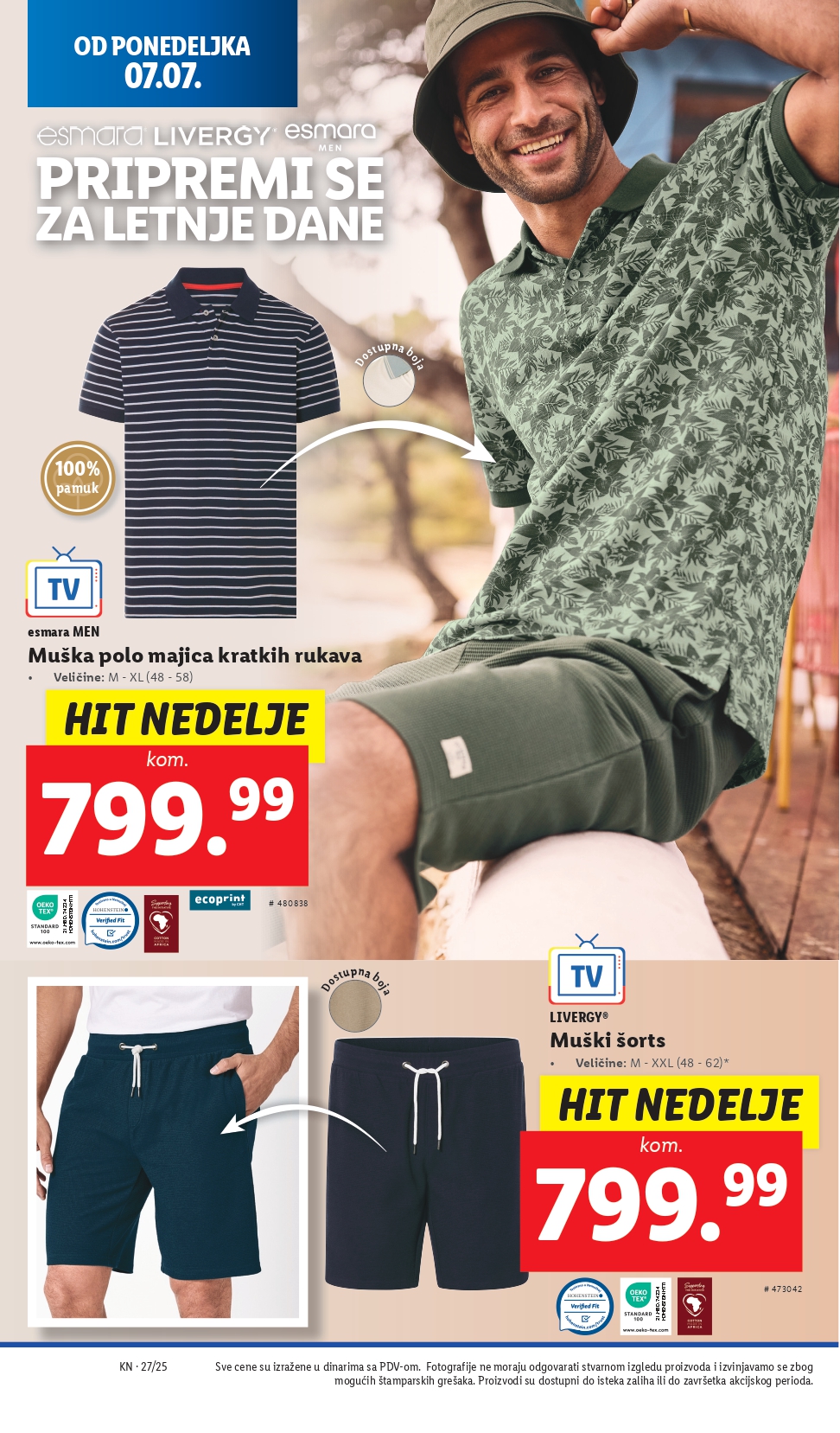 Lidl katalog NEPREHRANA 3-9.7.2025.