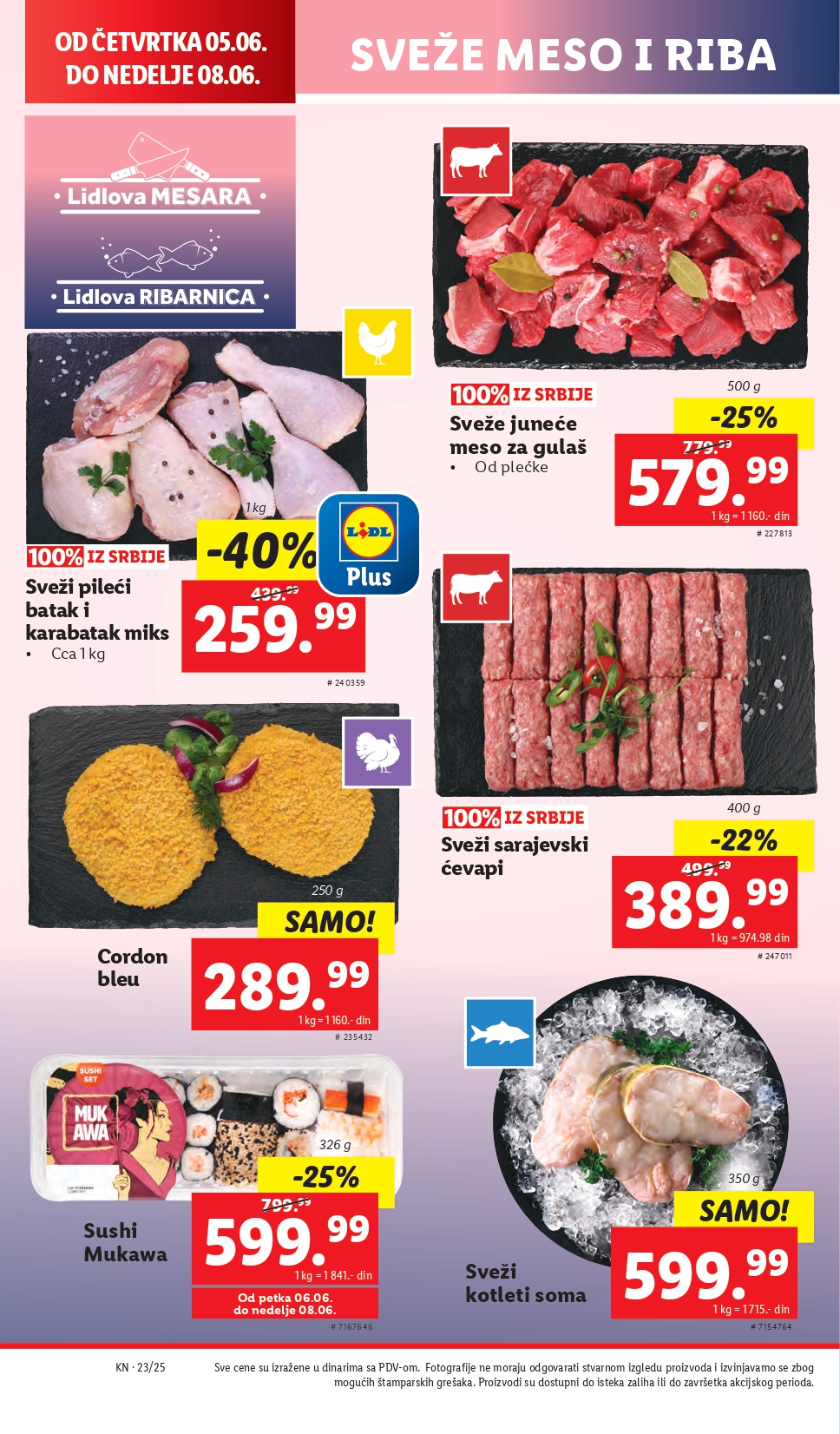 Lidl katalog PREHRANA 5-11.6.2025.