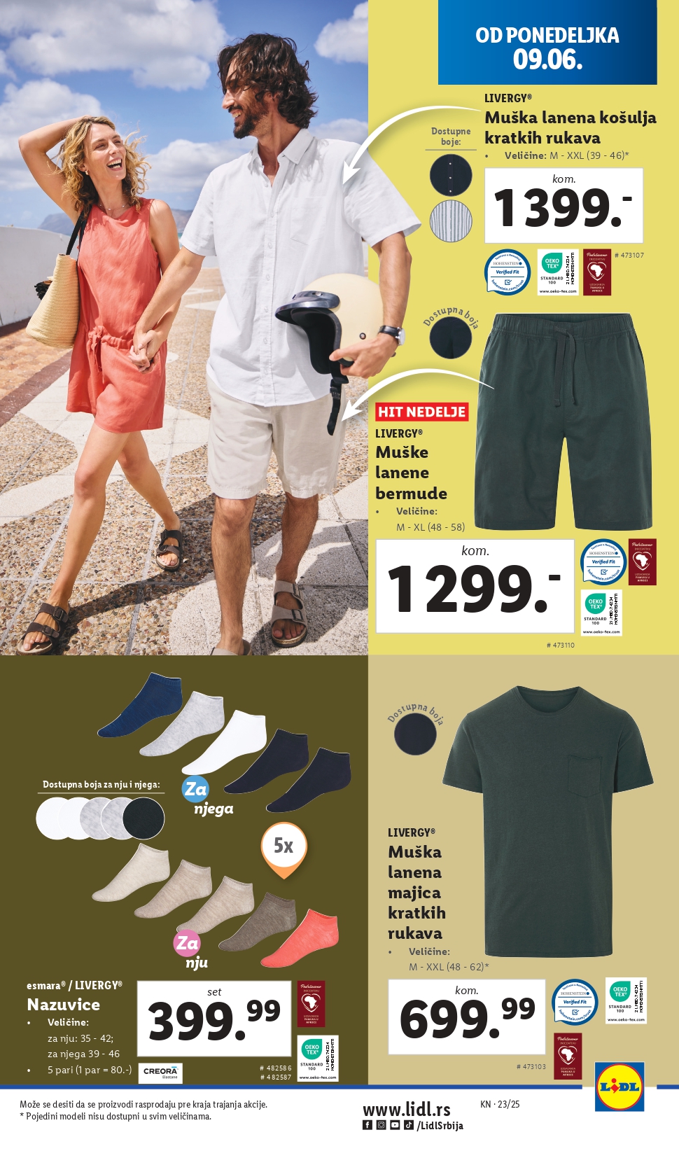 Lidl katalog NEPREHRANA 5-11.6.2025.