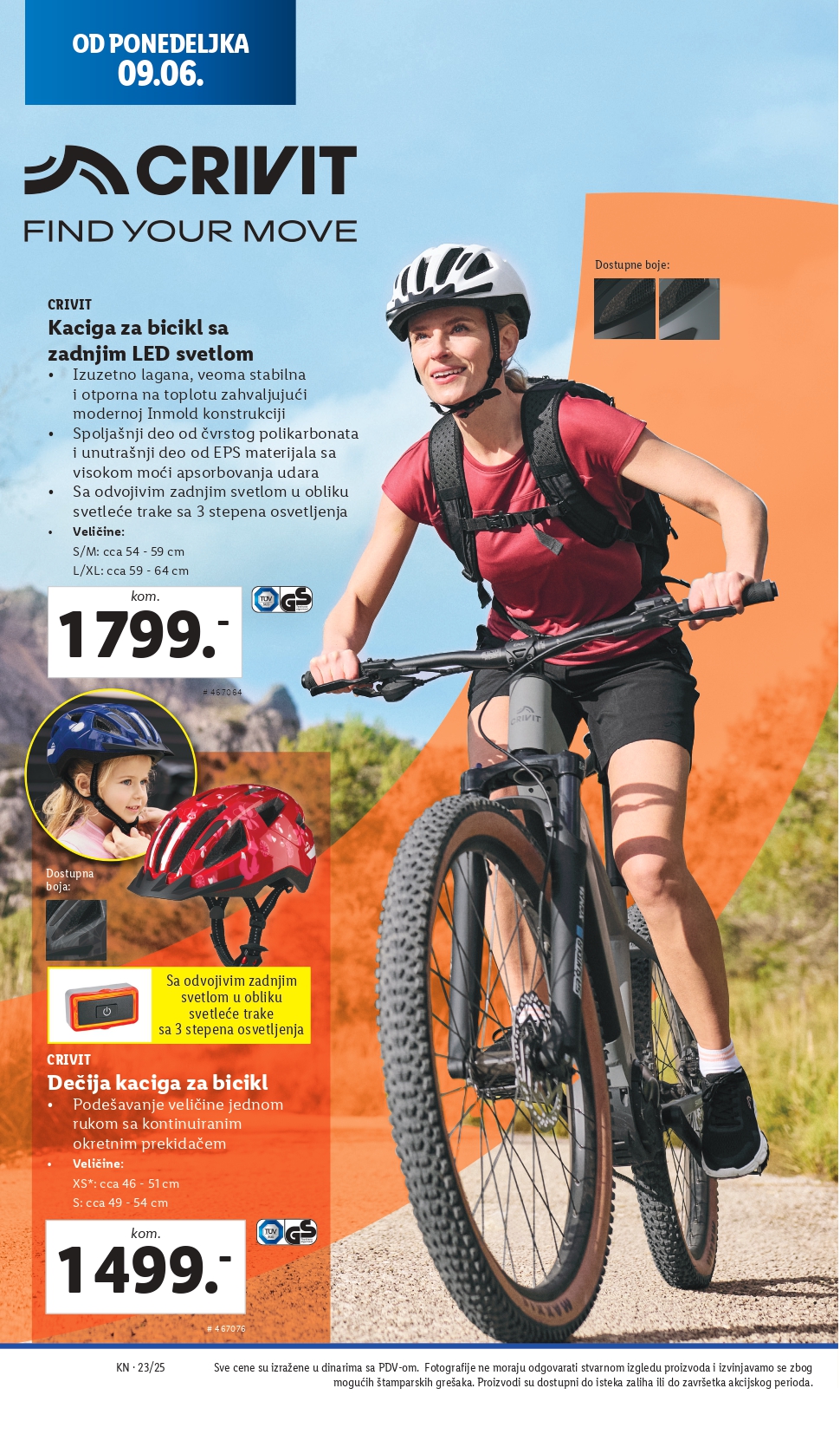 Lidl katalog NEPREHRANA 5-11.6.2025.