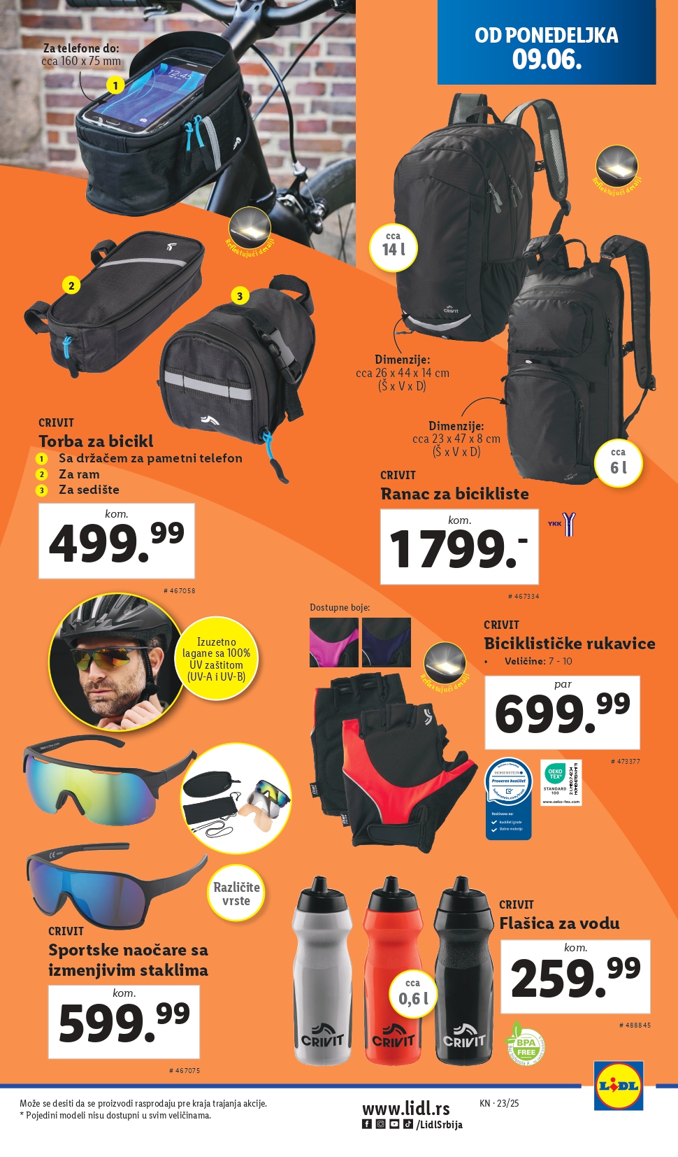 Lidl katalog NEPREHRANA 5-11.6.2025.