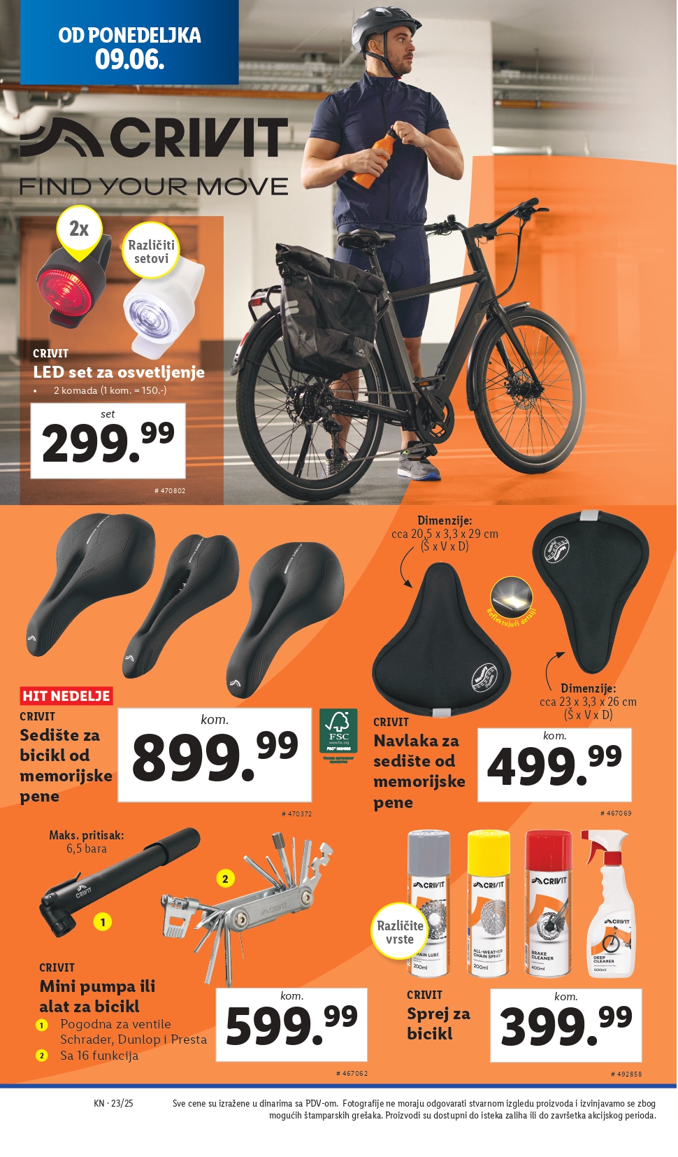 Lidl katalog NEPREHRANA 5-11.6.2025.