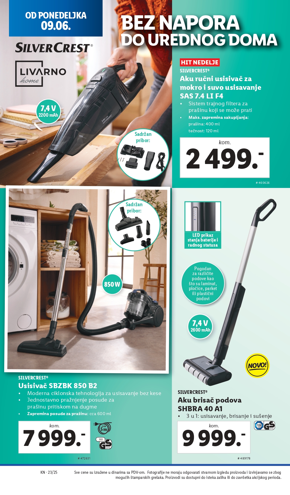 Lidl katalog NEPREHRANA 5-11.6.2025.