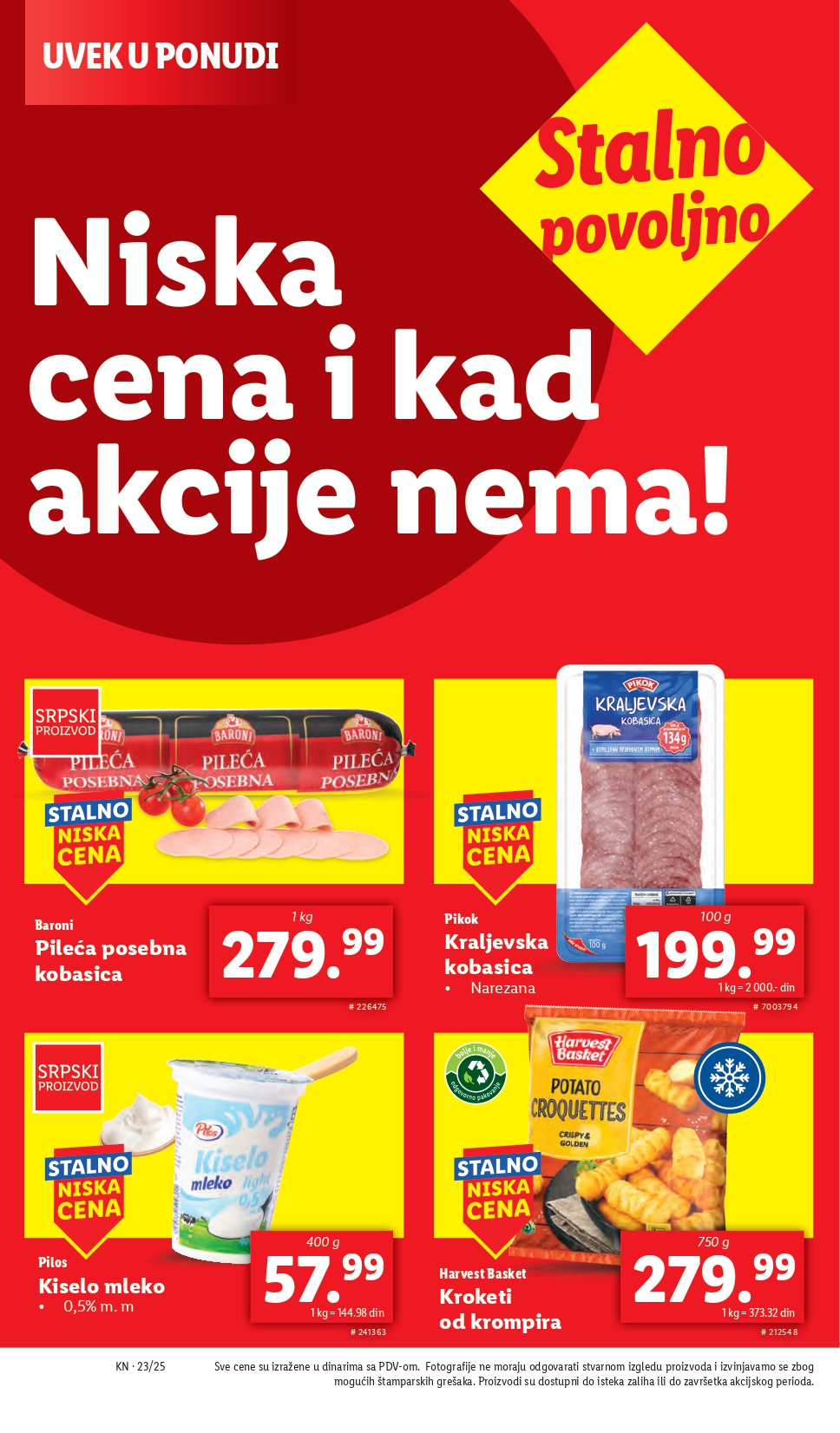 Lidl katalog PREHRANA 5-11.6.2025.
