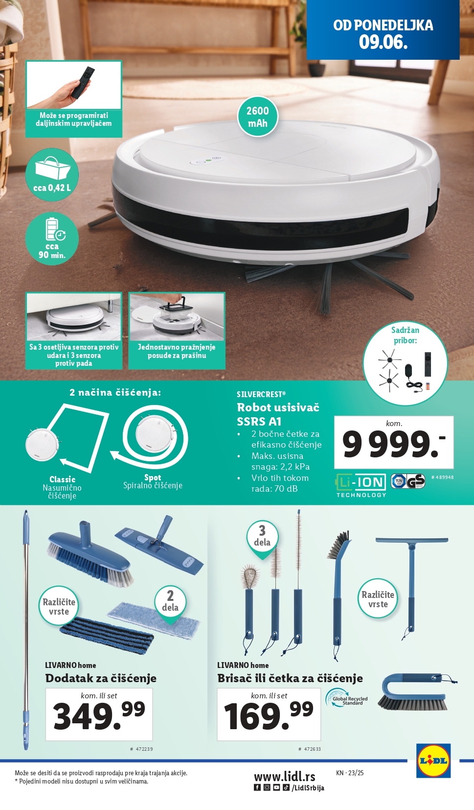 Lidl katalog NEPREHRANA 5-11.6.2025.
