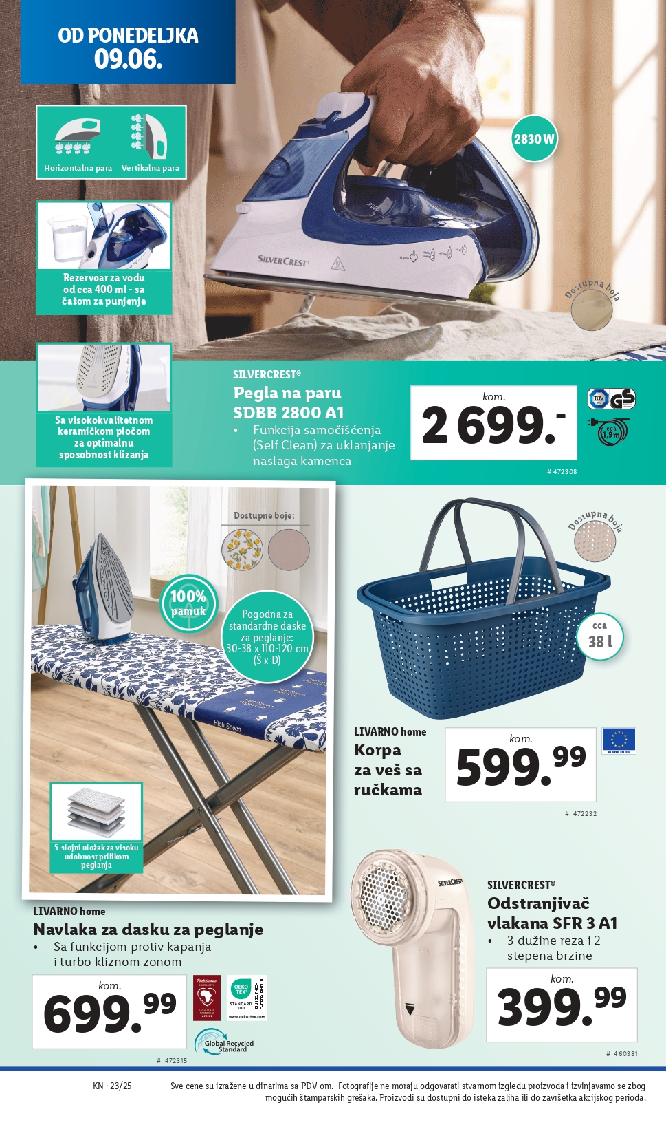 Lidl katalog NEPREHRANA 5-11.6.2025.