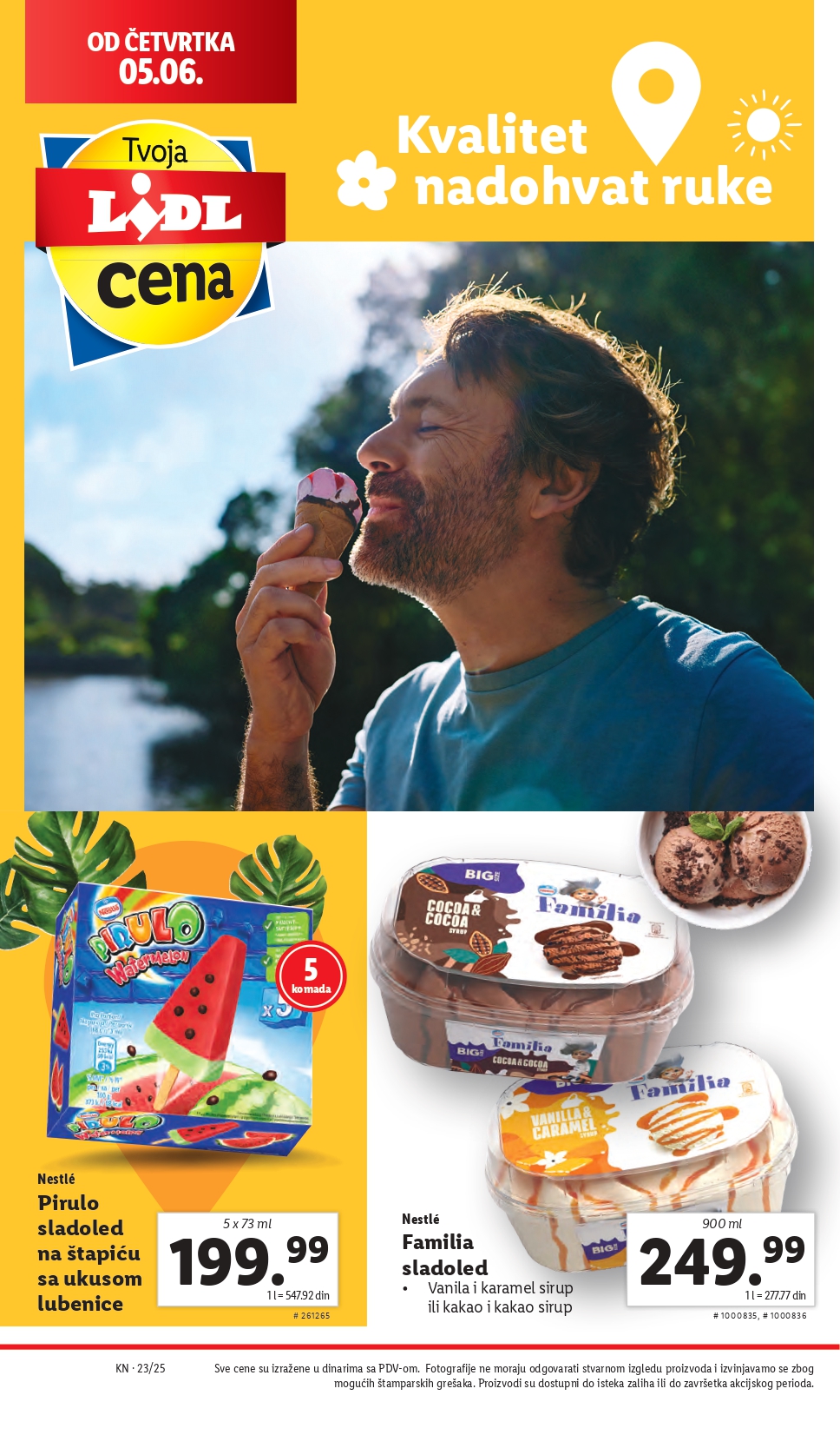 Lidl katalog PREHRANA 5-11.6.2025.