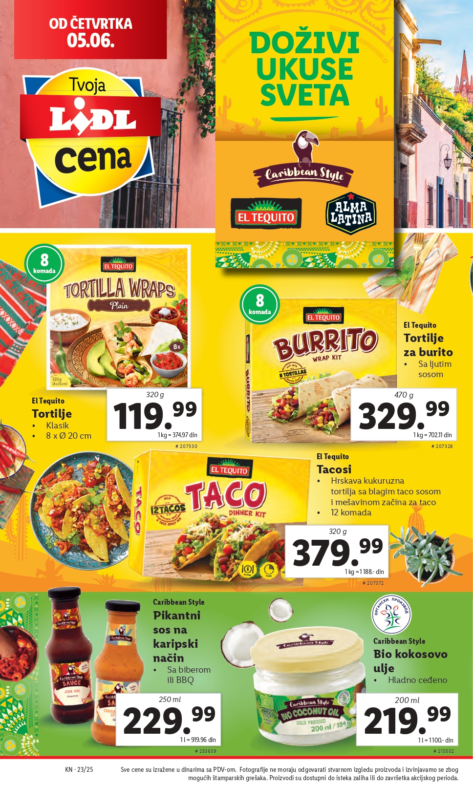 Lidl katalog PREHRANA 5-11.6.2025.