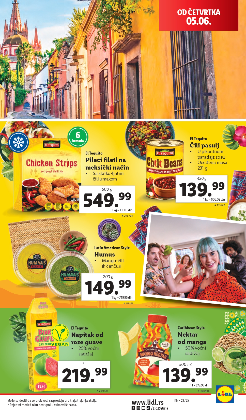 Lidl katalog PREHRANA 5-11.6.2025.