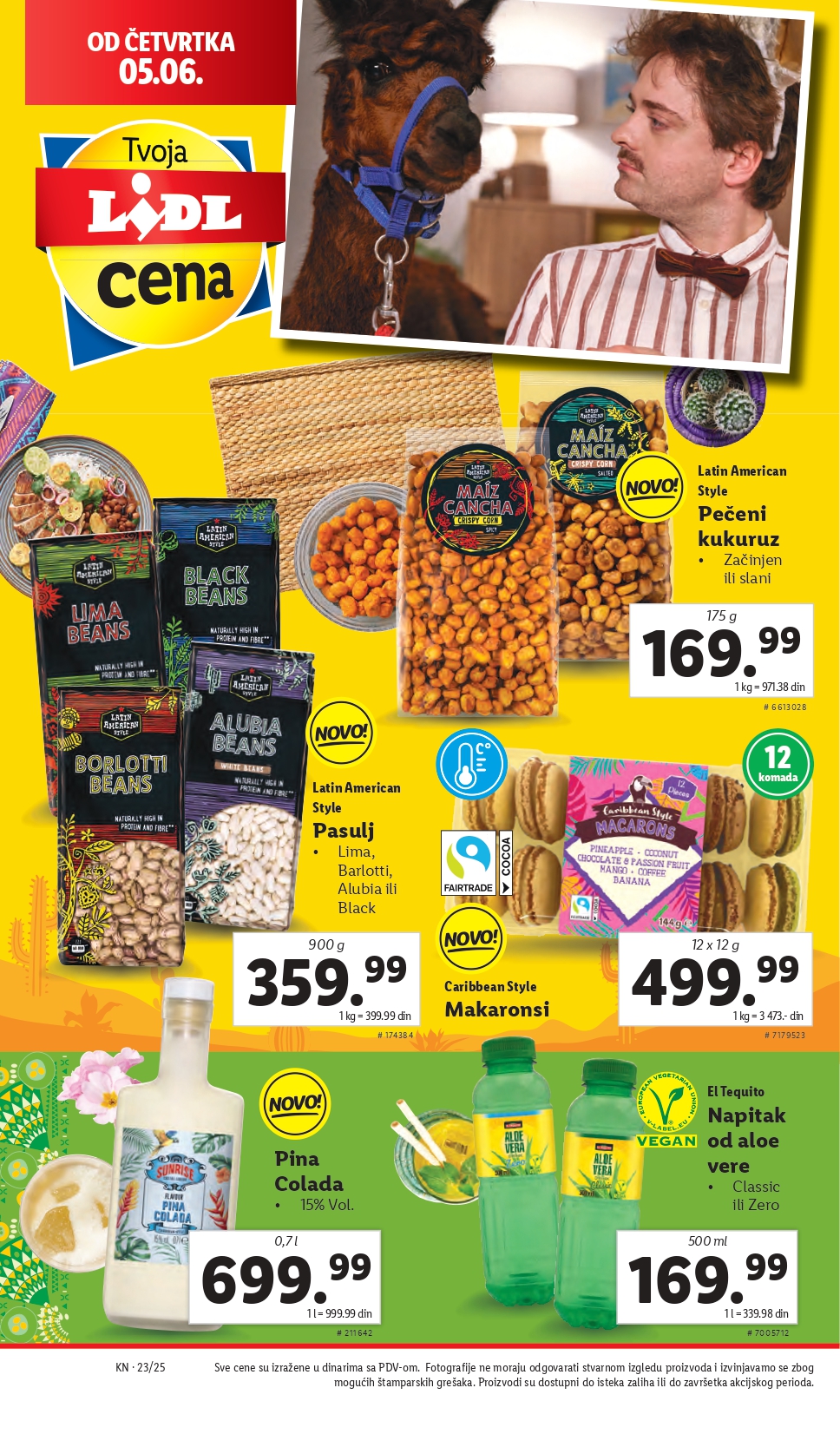 Lidl katalog PREHRANA 5-11.6.2025.