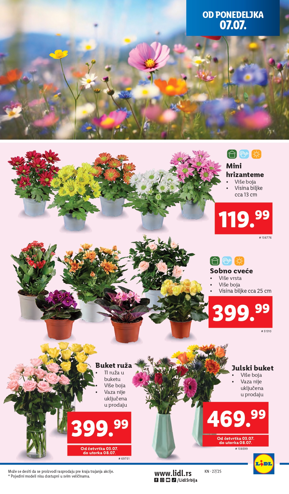 Lidl katalog PREHRANA 3-9.7.2025.