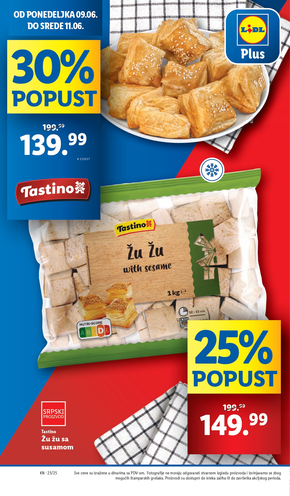 Lidl katalog PREHRANA 5-11.6.2025.
