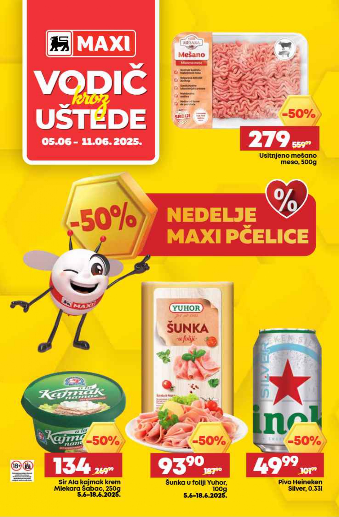Mega Maxi katalog VODIČ KROZ UŠTEDE 5-11.6.2025.