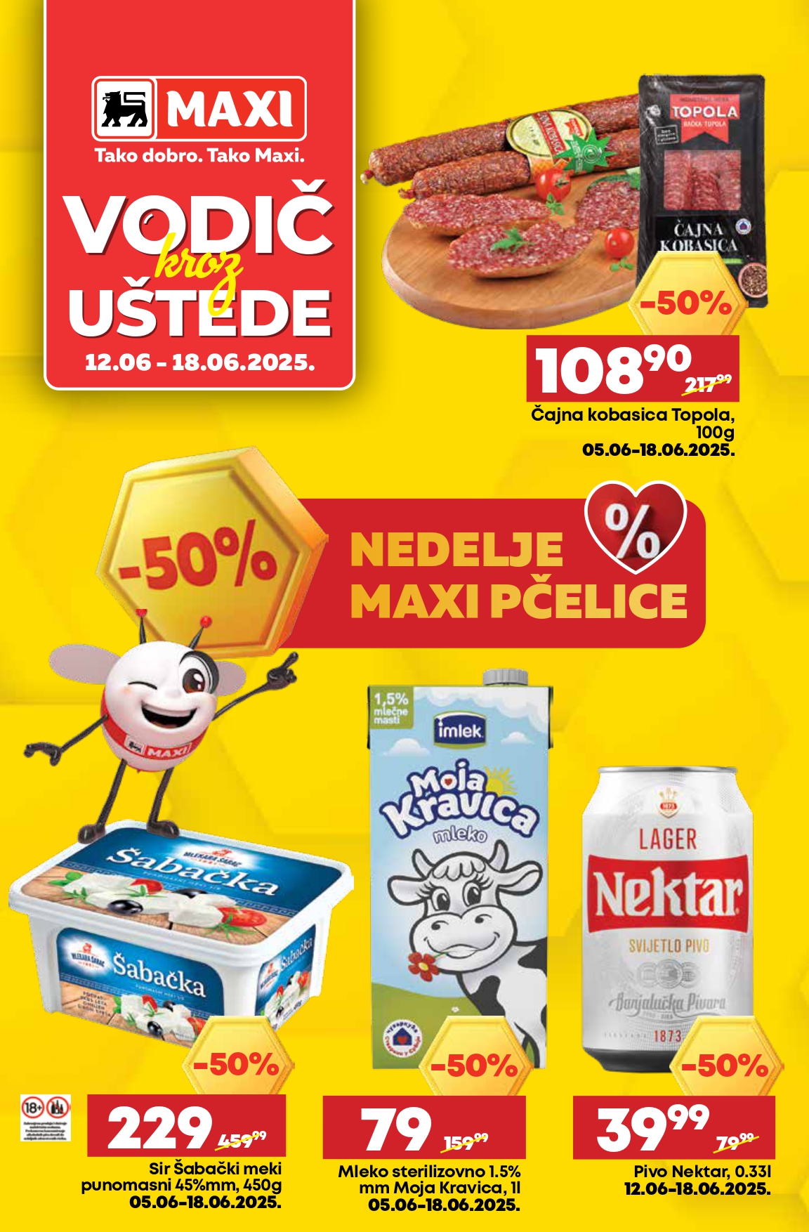 Mega Maxi katalog VODIČ KROZ UŠTEDE 12-18.6.2025.
