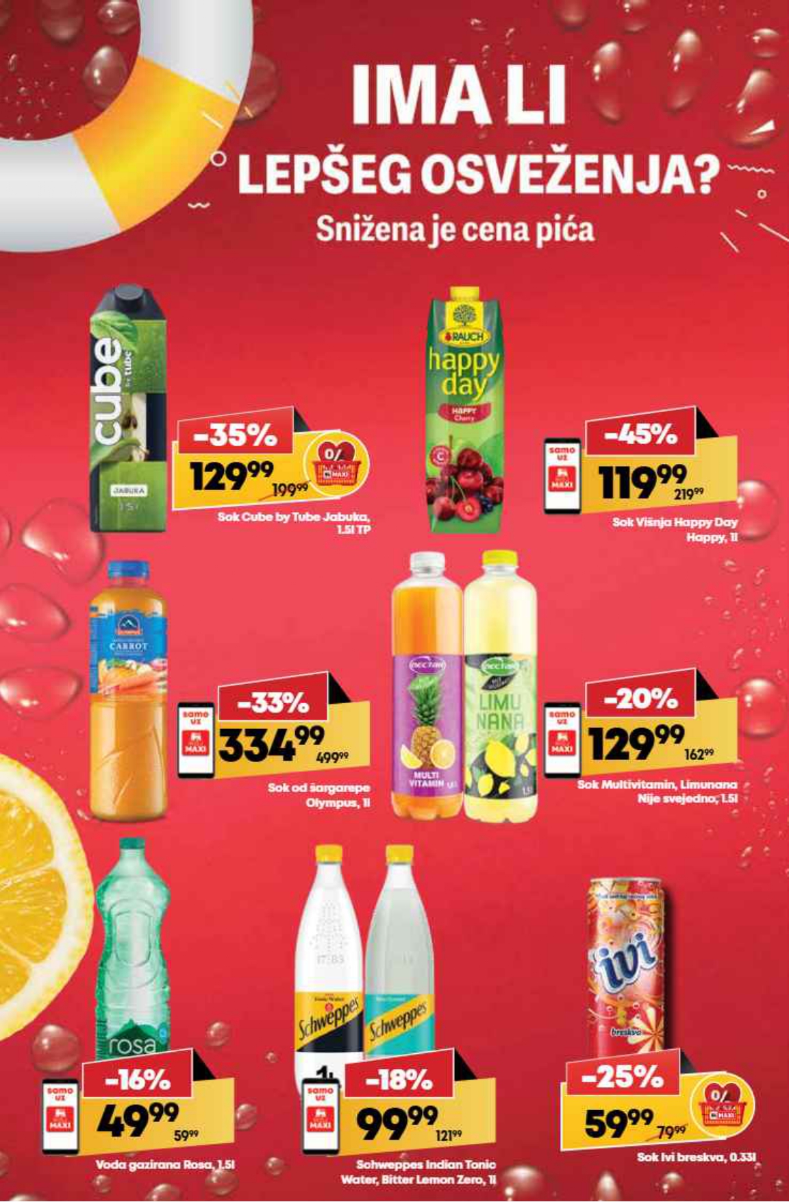 Mega Maxi katalog VODIČ KROZ UŠTEDE 26.6-2.7.2025.